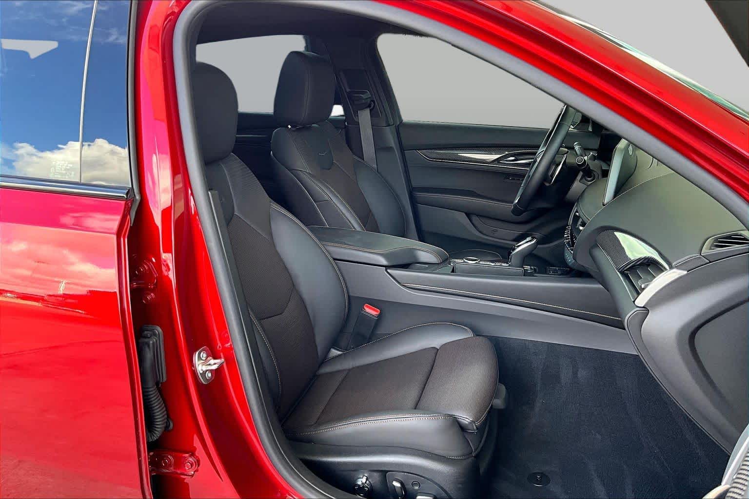 2026 Cadillac CT5 Sport Radiant Red Tintcoat at Ron Craft Chevrolet Cadillac