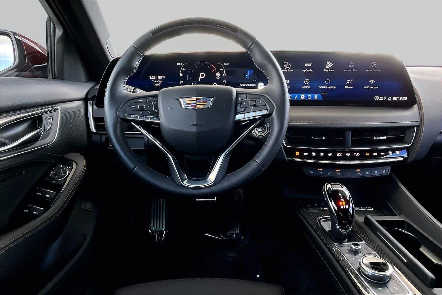 2026 Cadillac CT5 Sport Radiant Red Tintcoat at Ron Craft Chevrolet Cadillac