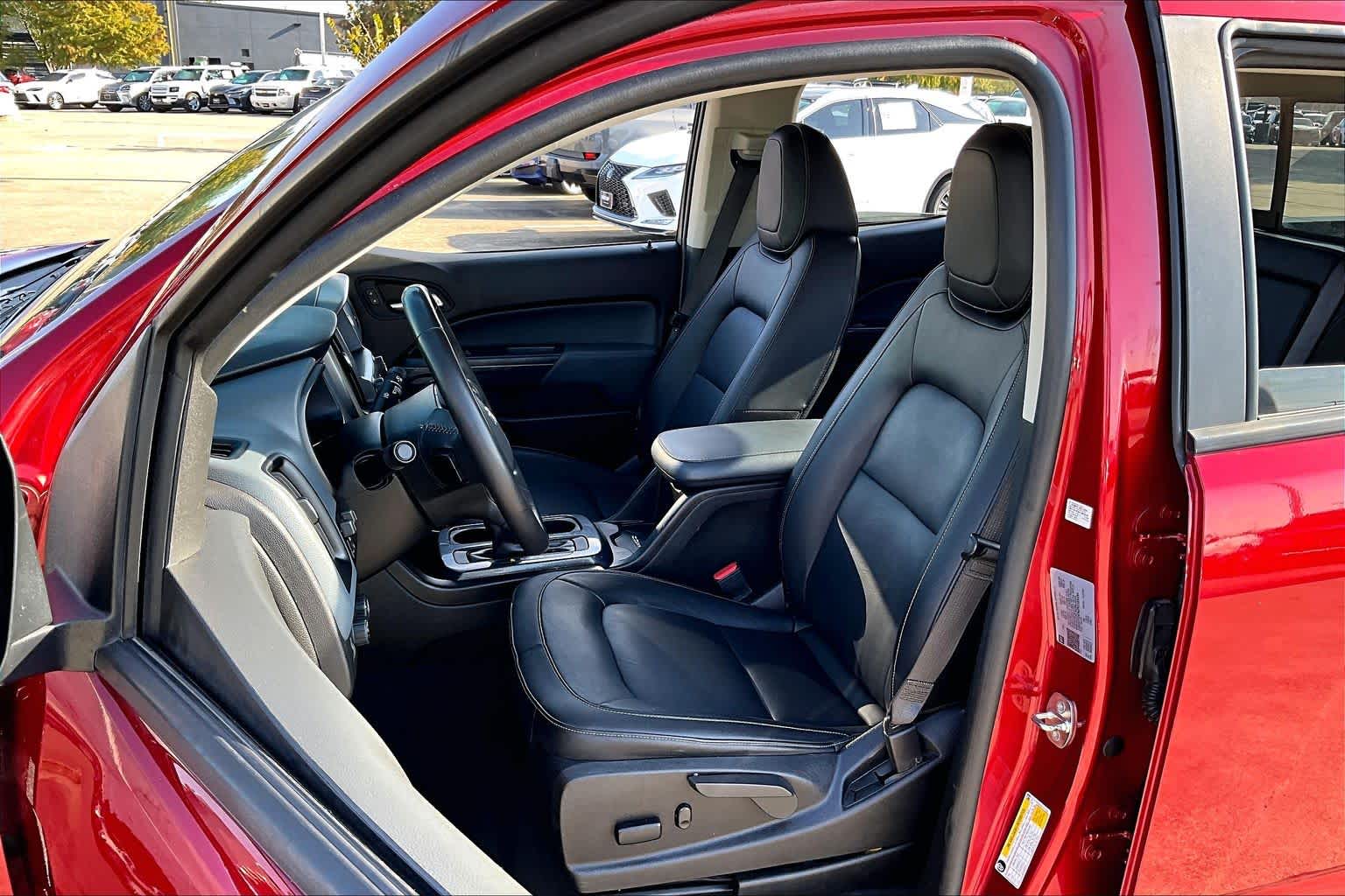 2022 Chevrolet Colorado 4WD Z71 Cherry Red Tintcoat at Texan GMC Buick