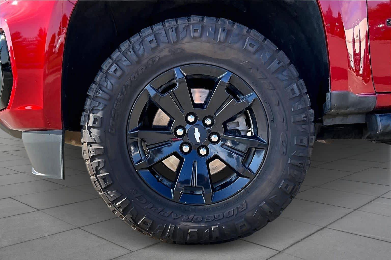 2022 Chevrolet Colorado 4WD Z71 Cherry Red Tintcoat at Texan GMC Buick