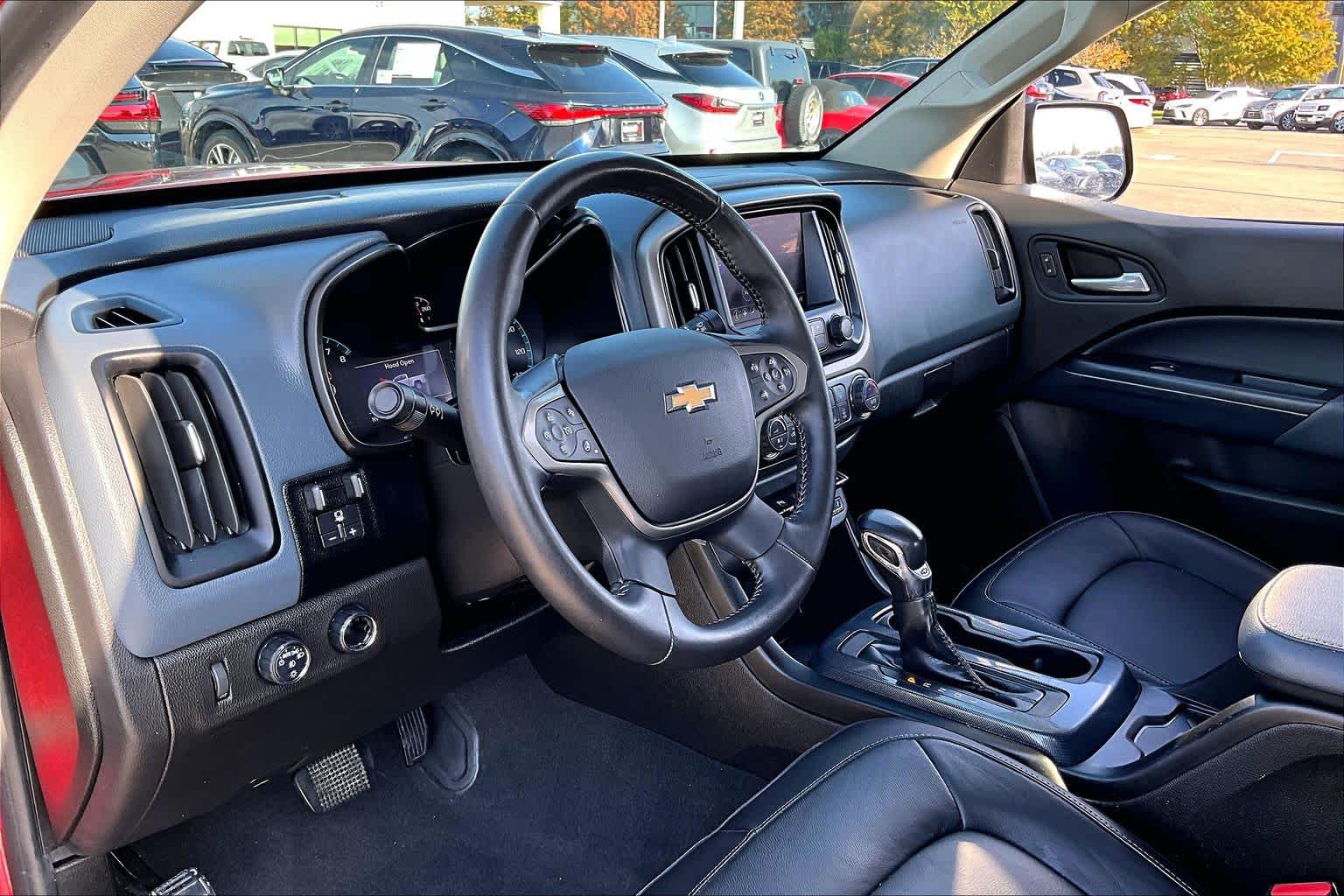 2022 Chevrolet Colorado 4WD Z71 Cherry Red Tintcoat at Texan GMC Buick