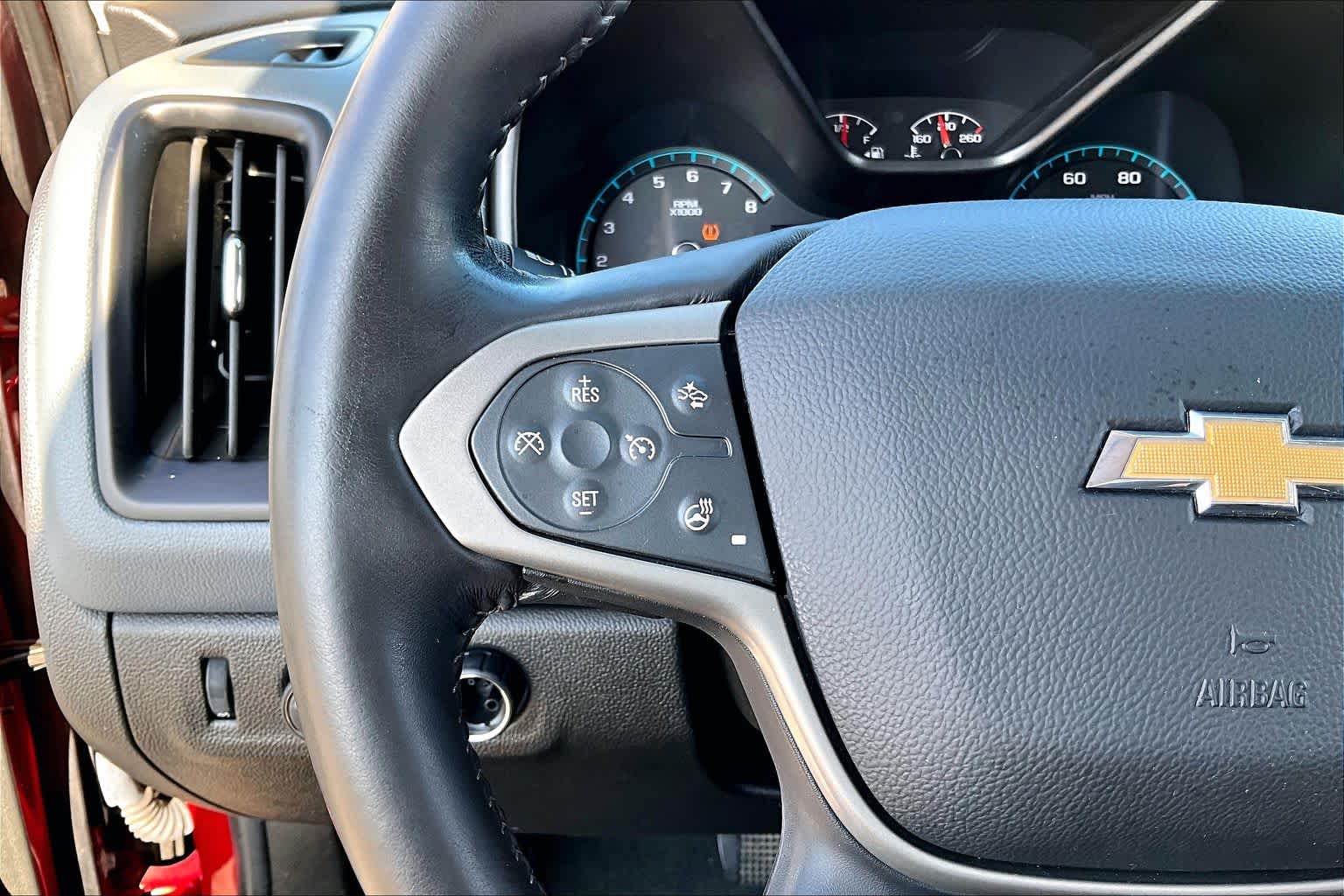 2022 Chevrolet Colorado 4WD Z71 Cherry Red Tintcoat at Texan GMC Buick