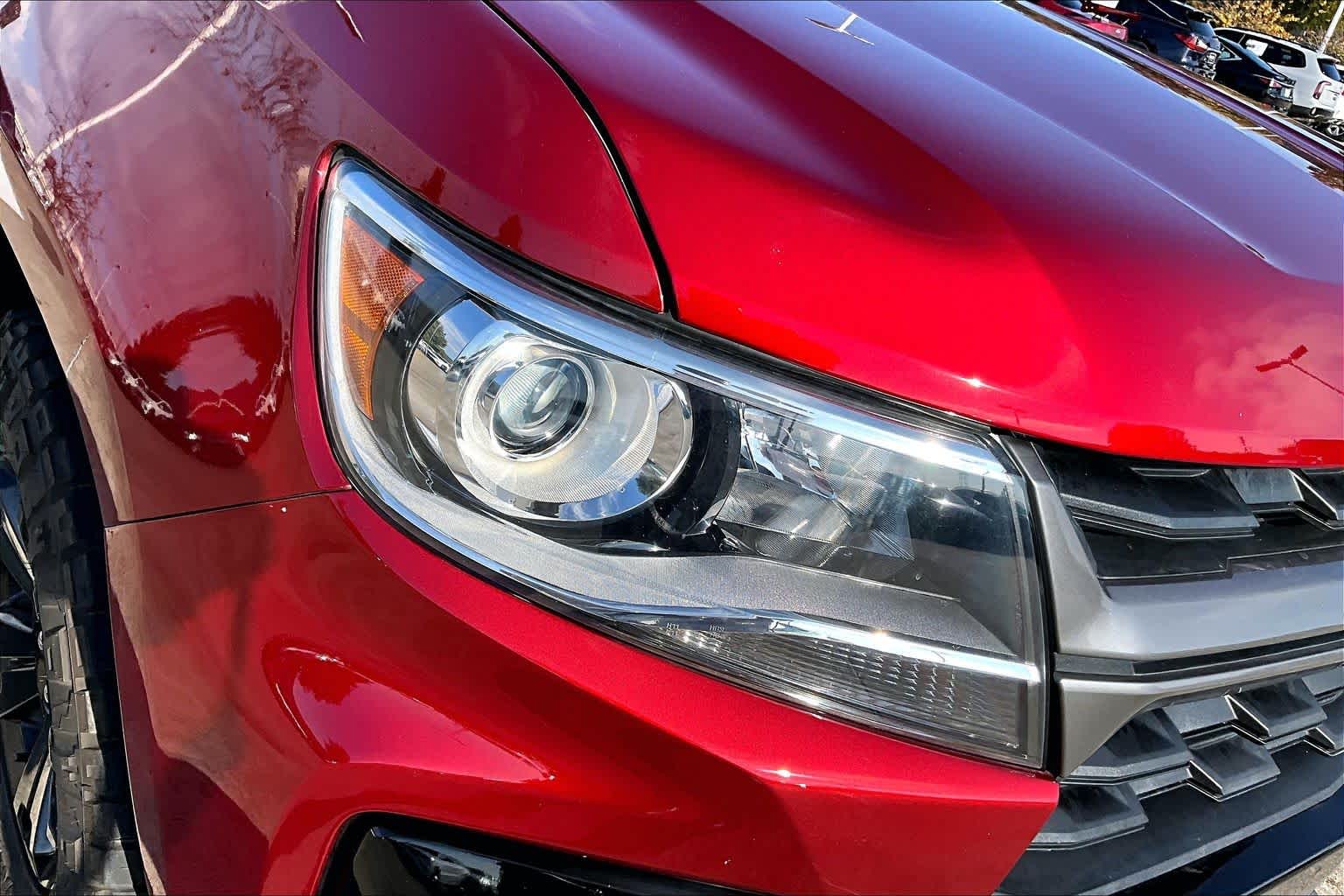 2022 Chevrolet Colorado 4WD Z71 Cherry Red Tintcoat at Texan GMC Buick