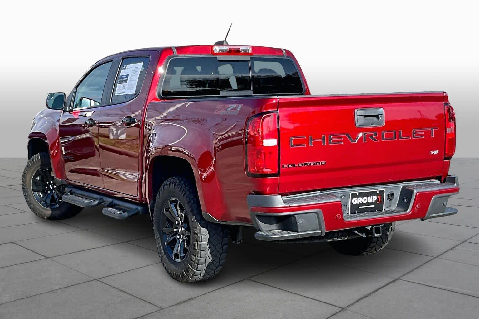 2022 Chevrolet Colorado 4WD Z71 Cherry Red Tintcoat at Texan GMC Buick