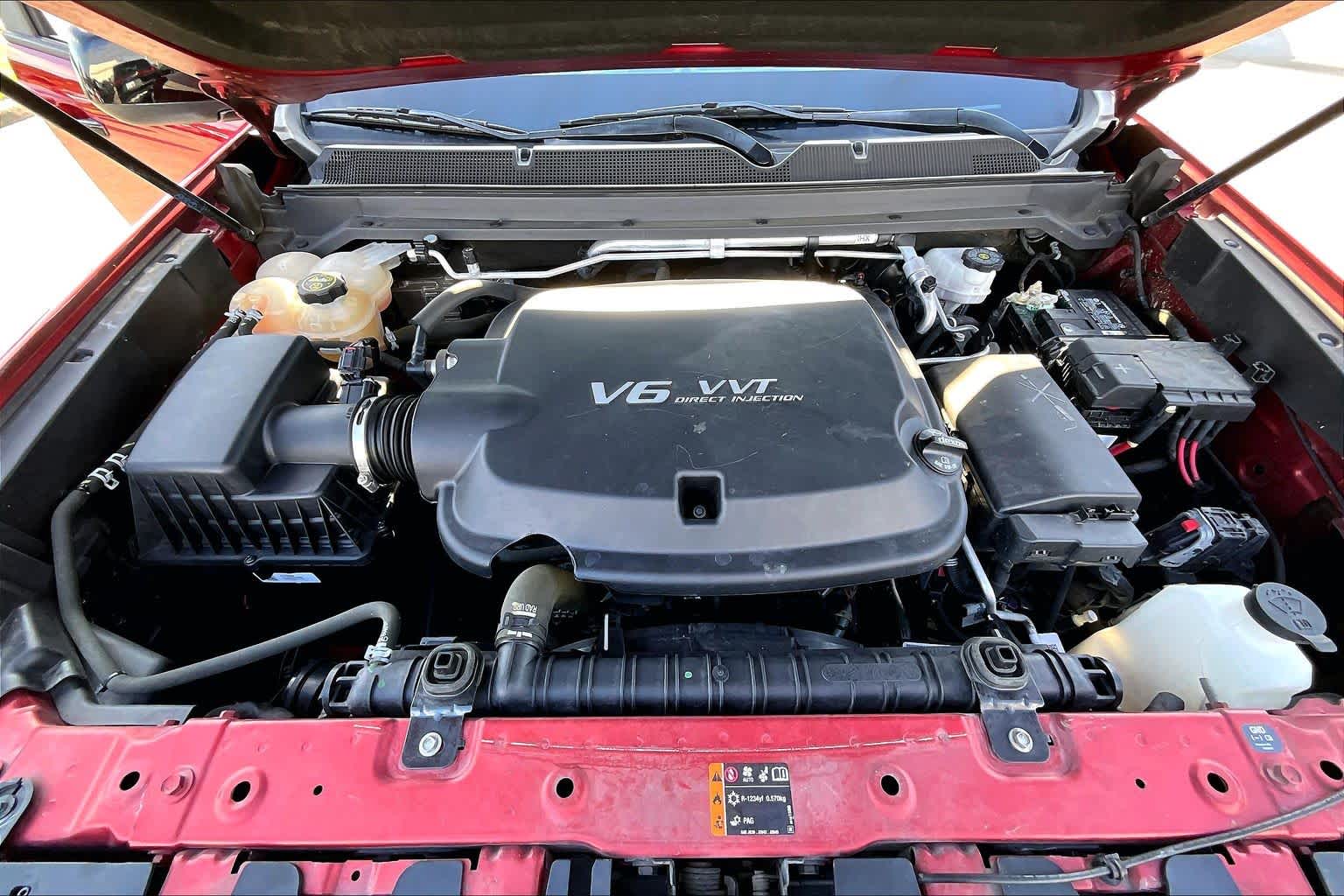 2022 Chevrolet Colorado 4WD Z71 Cherry Red Tintcoat at Texan GMC Buick
