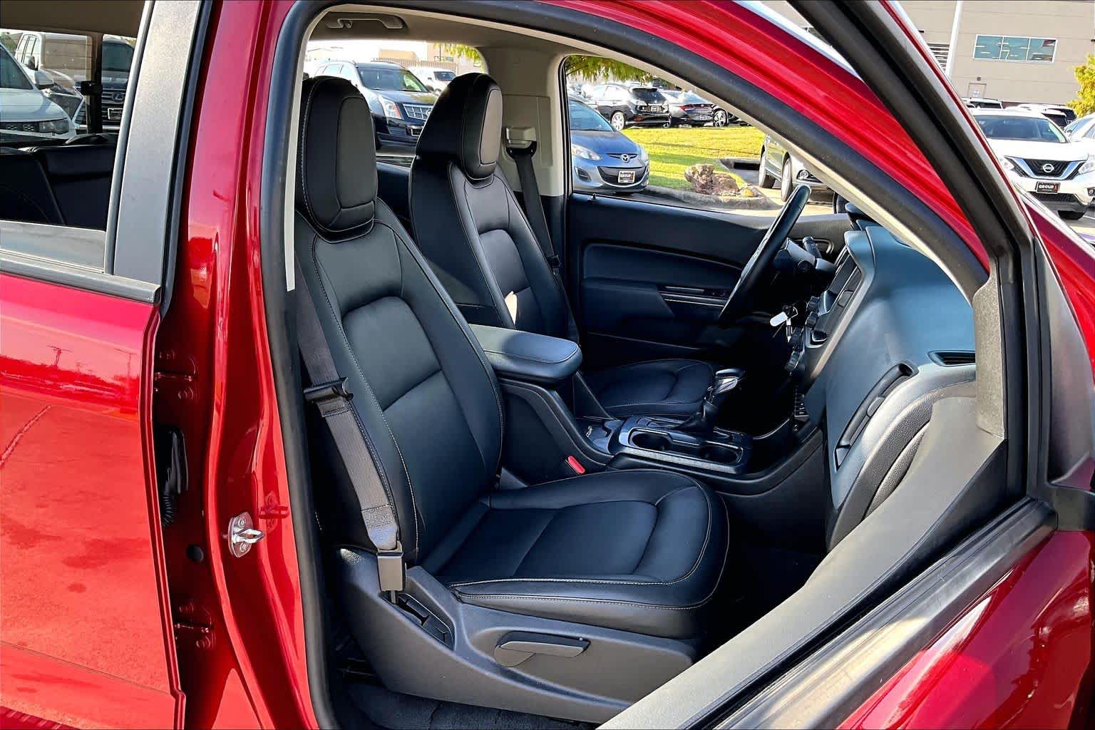 2022 Chevrolet Colorado 4WD Z71 Cherry Red Tintcoat at Texan GMC Buick