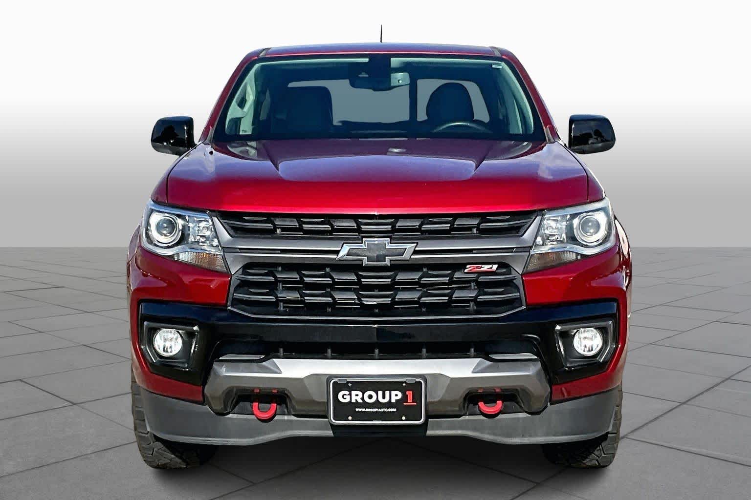 2022 Chevrolet Colorado 4WD Z71 Cherry Red Tintcoat at Texan GMC Buick