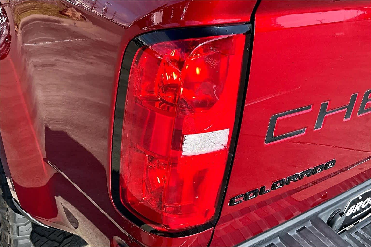 2022 Chevrolet Colorado 4WD Z71 Cherry Red Tintcoat at Texan GMC Buick