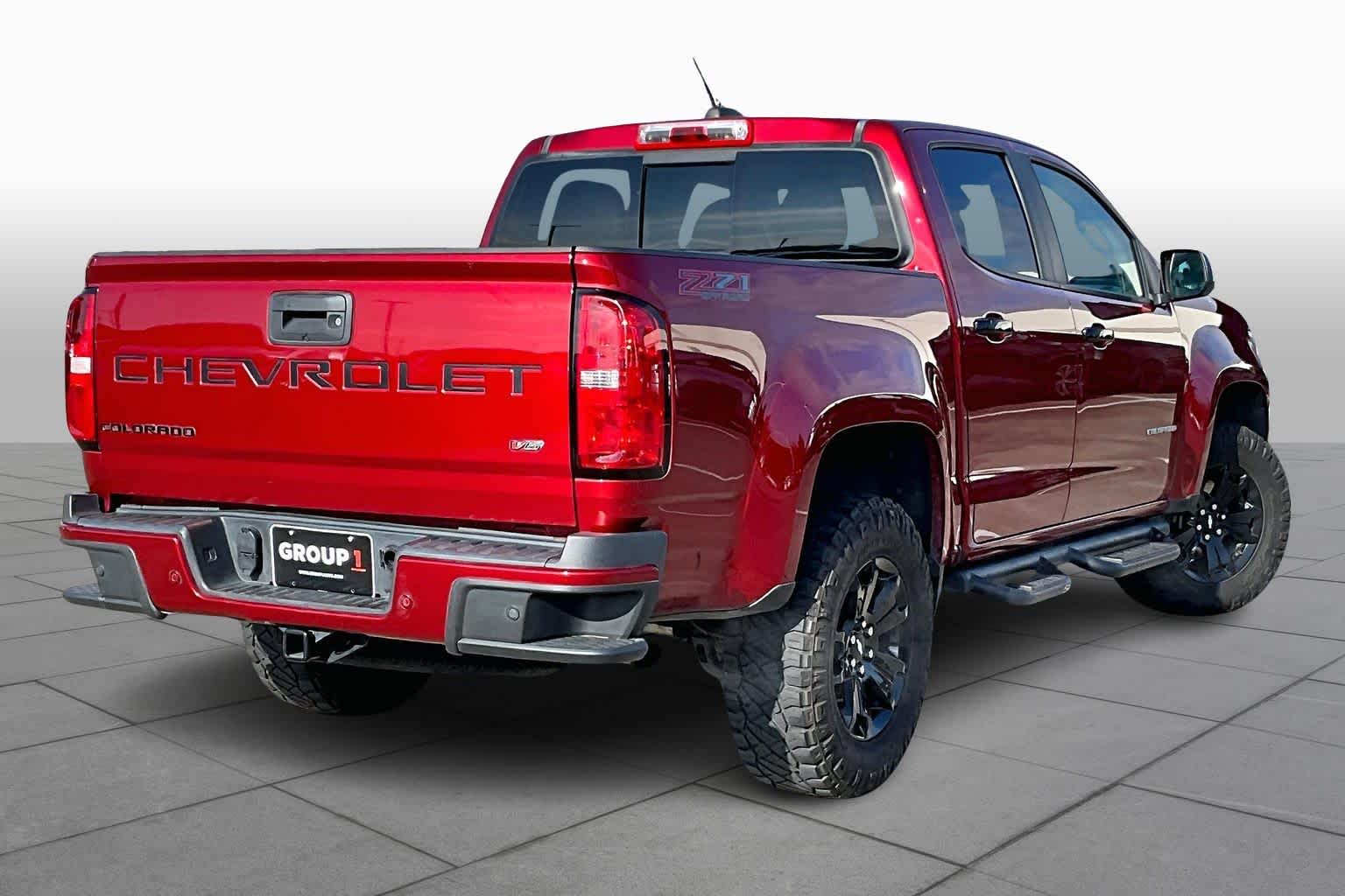 2022 Chevrolet Colorado 4WD Z71 Cherry Red Tintcoat at Texan GMC Buick