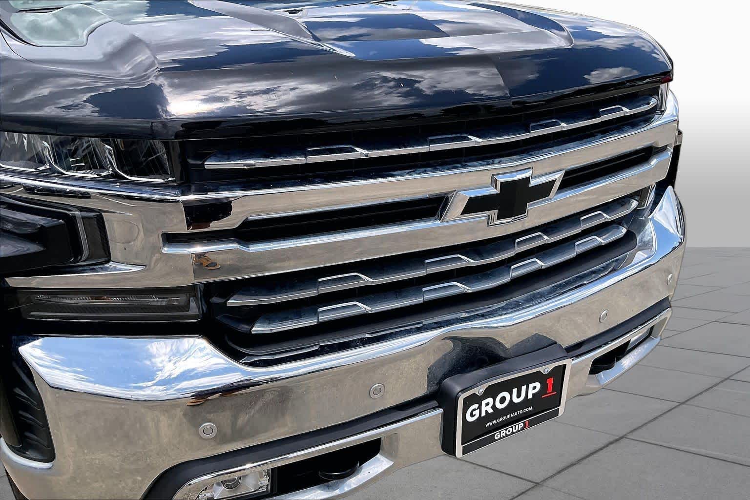 2022 Chevrolet Silverado 1500 LTD LTZ Mosaic Black Metallic at AutoNation Chevrolet Gulf Fwy