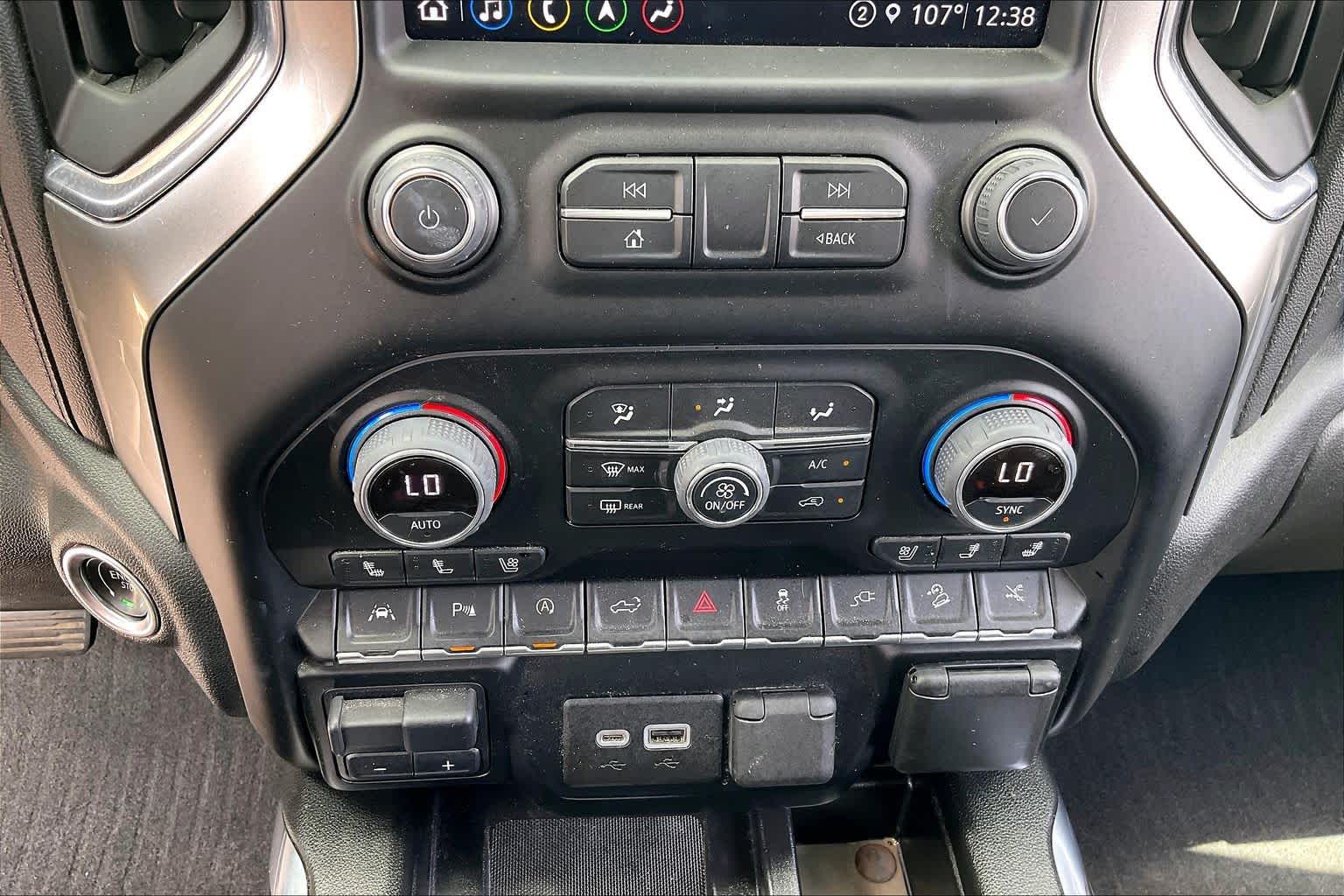 2022 Chevrolet Silverado 1500 LTD LTZ Mosaic Black Metallic at AutoNation Chevrolet Gulf Fwy