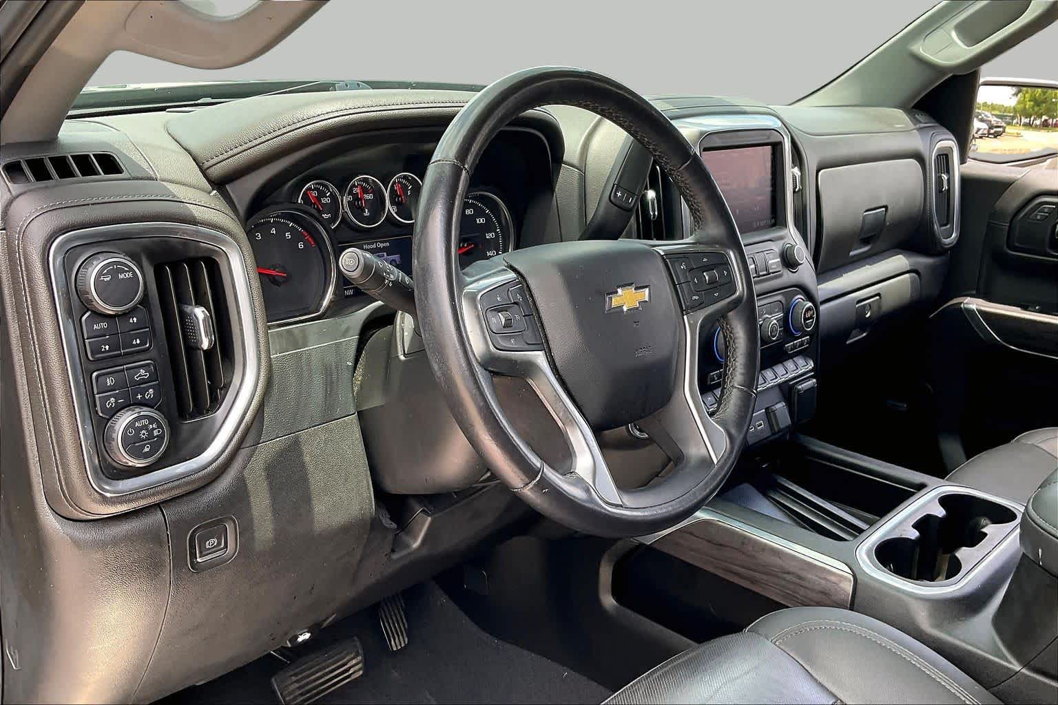 2022 Chevrolet Silverado 1500 LTD LTZ Mosaic Black Metallic at AutoNation Chevrolet Gulf Fwy