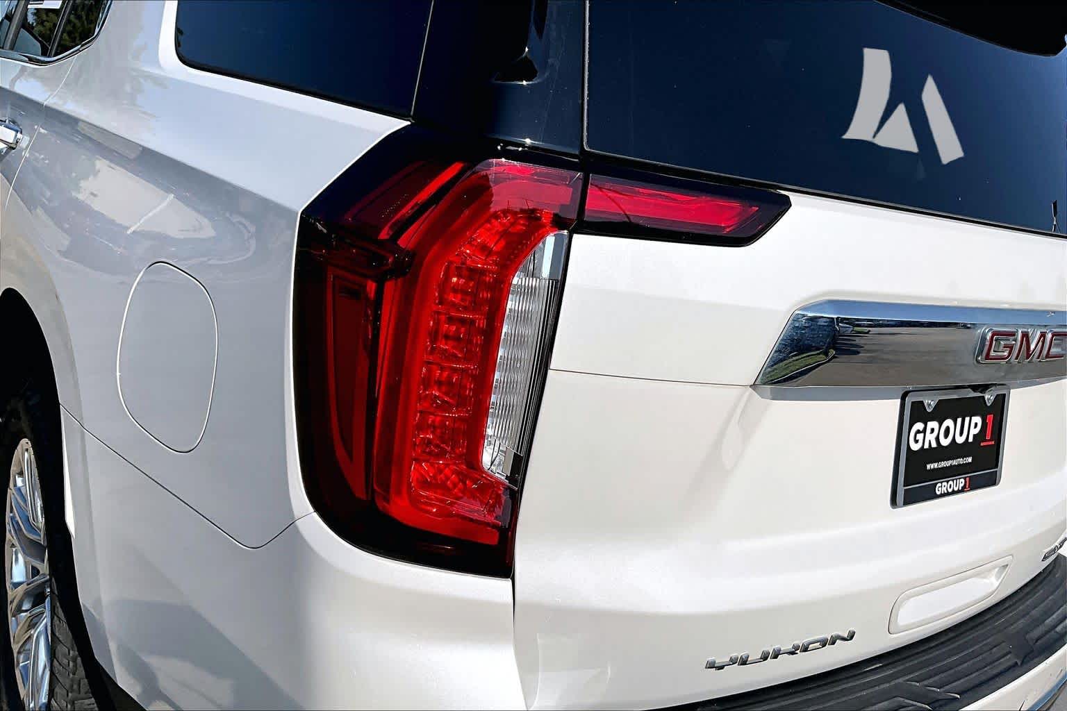 2021 GMC Yukon SLT White Frost Tricoat at Lone Star Chevrolet