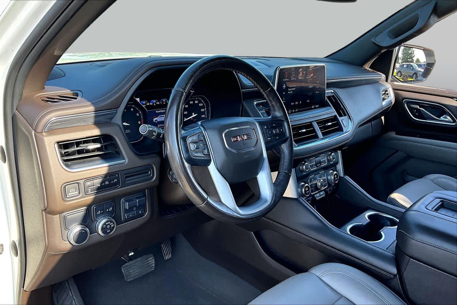 2021 GMC Yukon SLT White Frost Tricoat at Lone Star Chevrolet