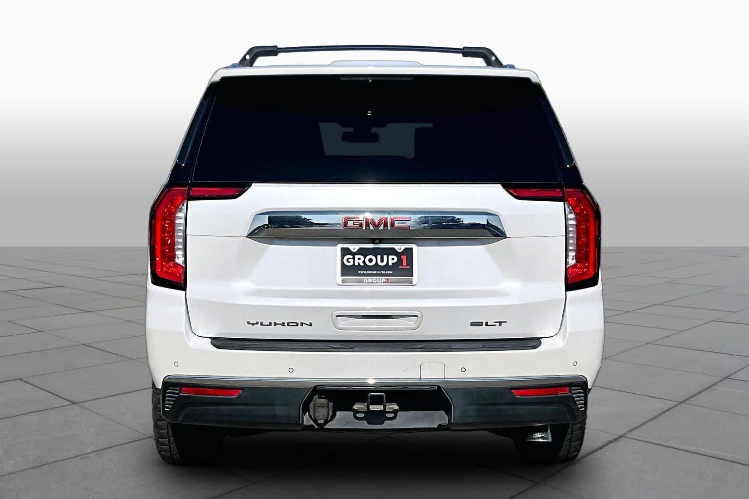 2021 GMC Yukon SLT White Frost Tricoat at Lone Star Chevrolet