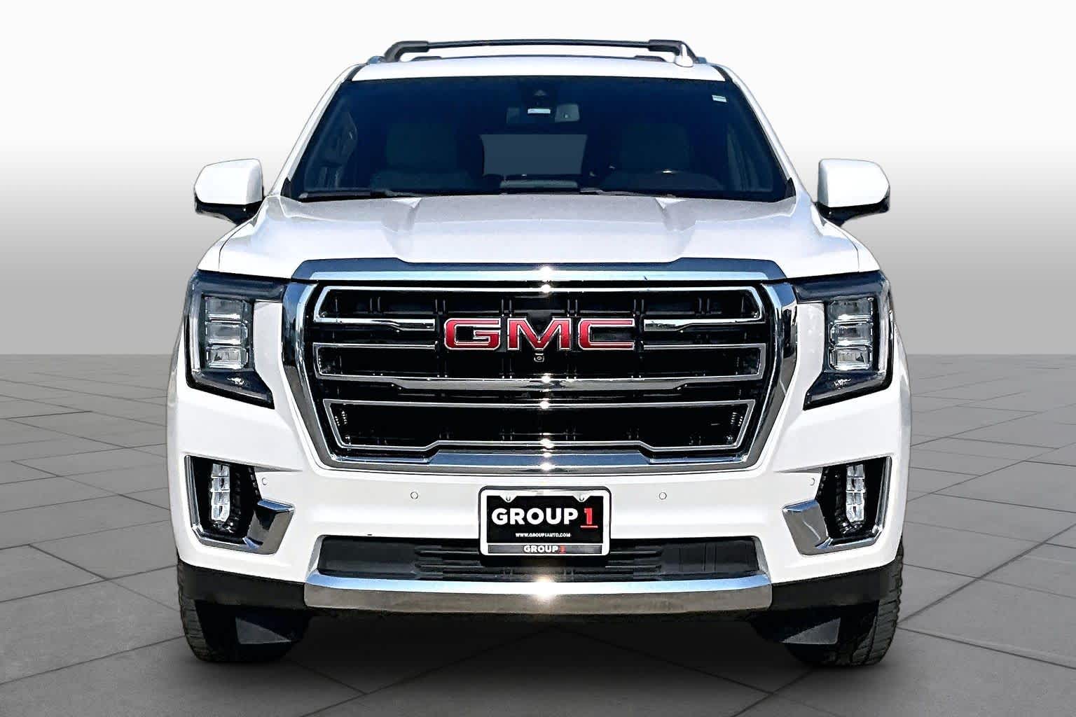 2021 GMC Yukon SLT White Frost Tricoat at Lone Star Chevrolet