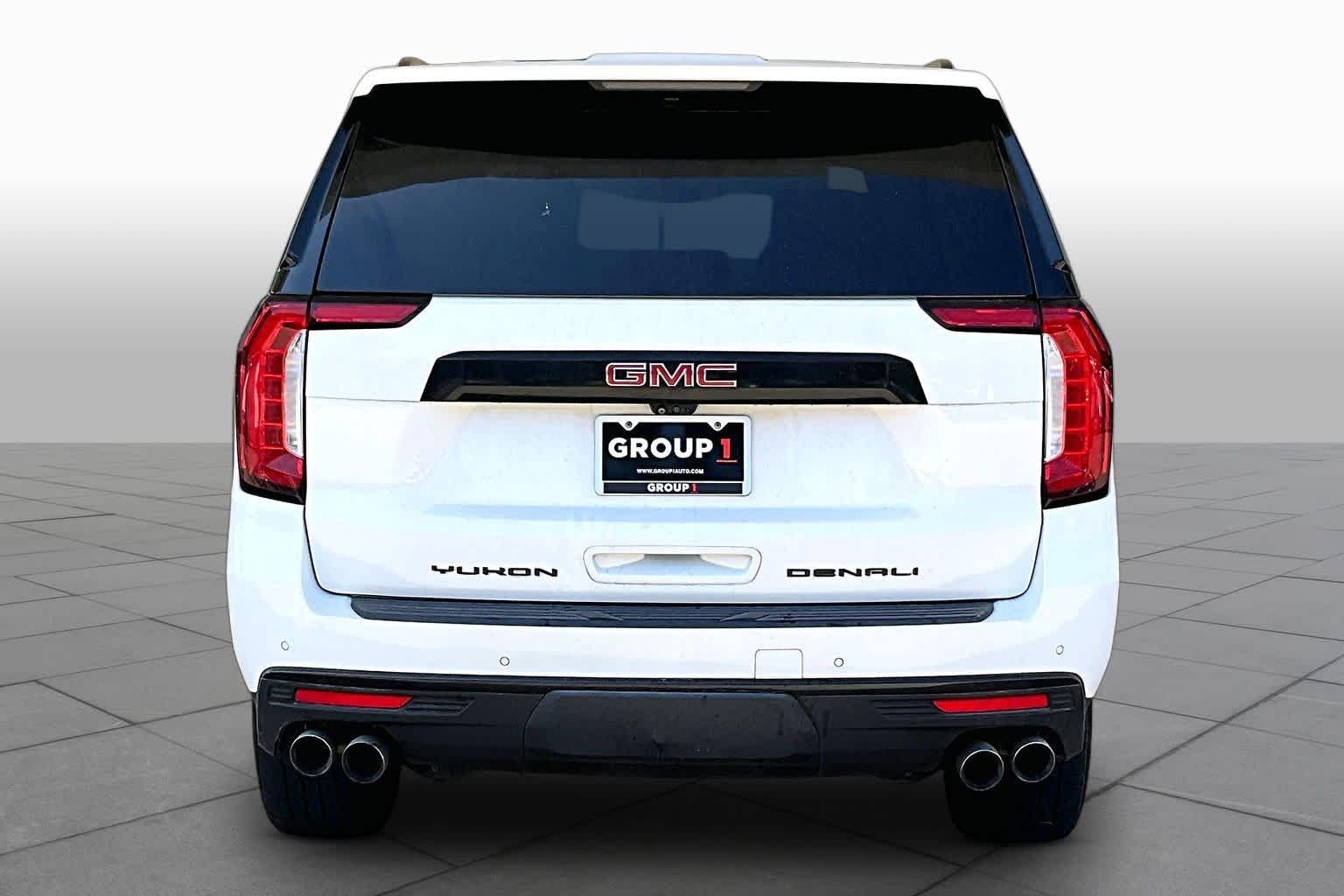 2021 GMC Yukon Denali Denali Summit White at Texan Dodge Chrysler Jeep Ram