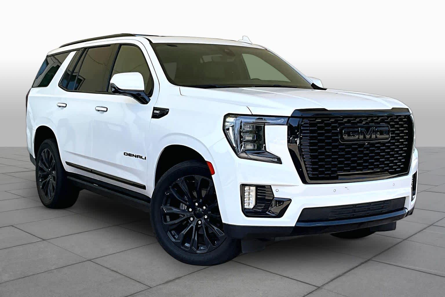 2021 GMC Yukon Denali Denali Summit White at Texan Dodge Chrysler Jeep Ram