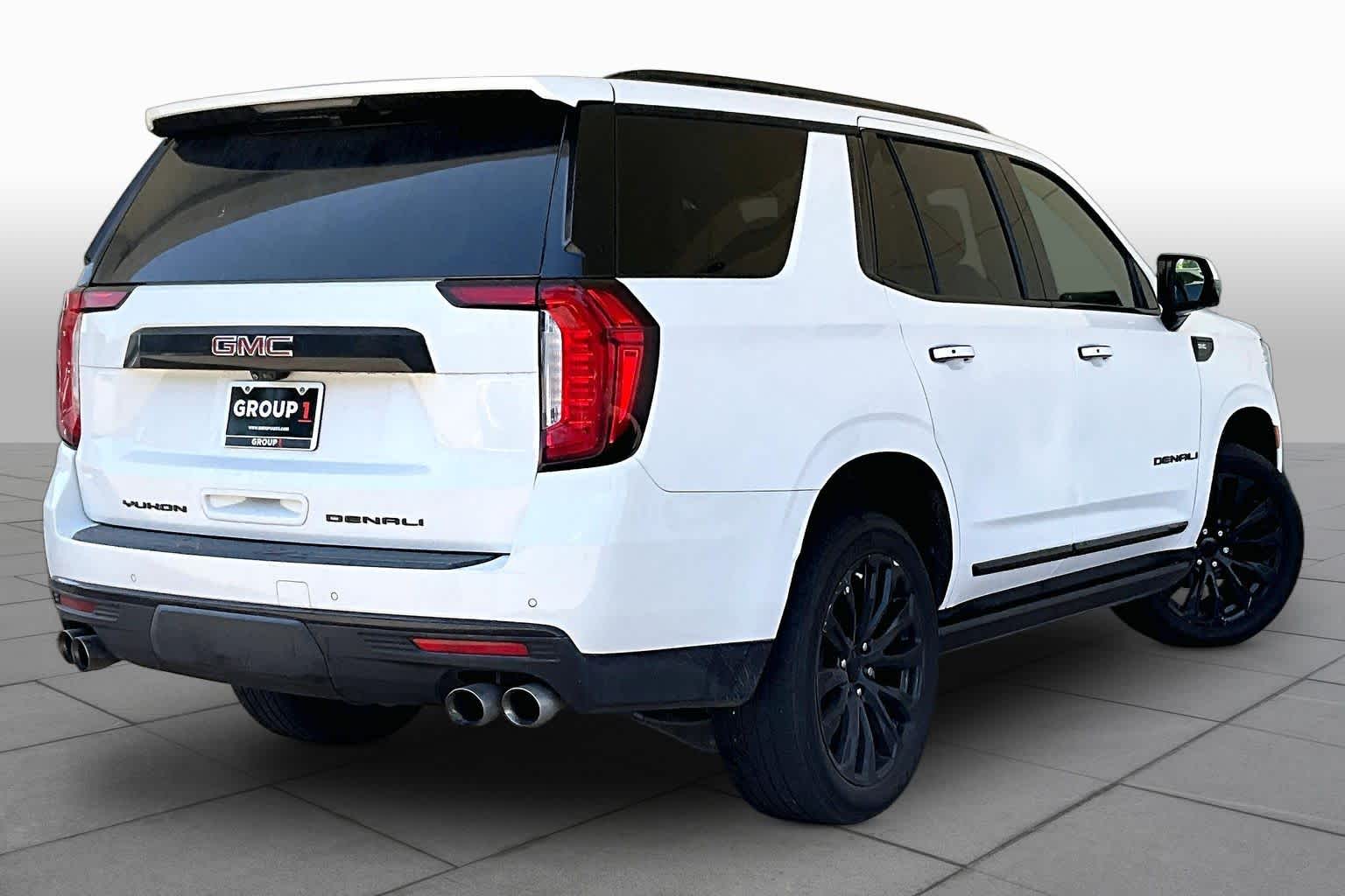 2021 GMC Yukon Denali Denali Summit White at Texan Dodge Chrysler Jeep Ram