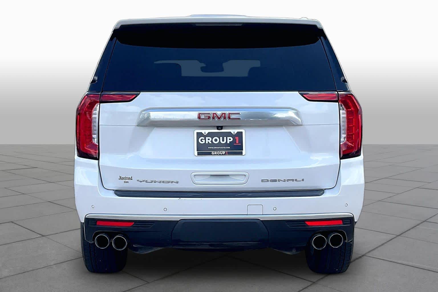 2024 GMC Yukon Denali Denali White Frost Tricoat at Group 1 GMC Buick South