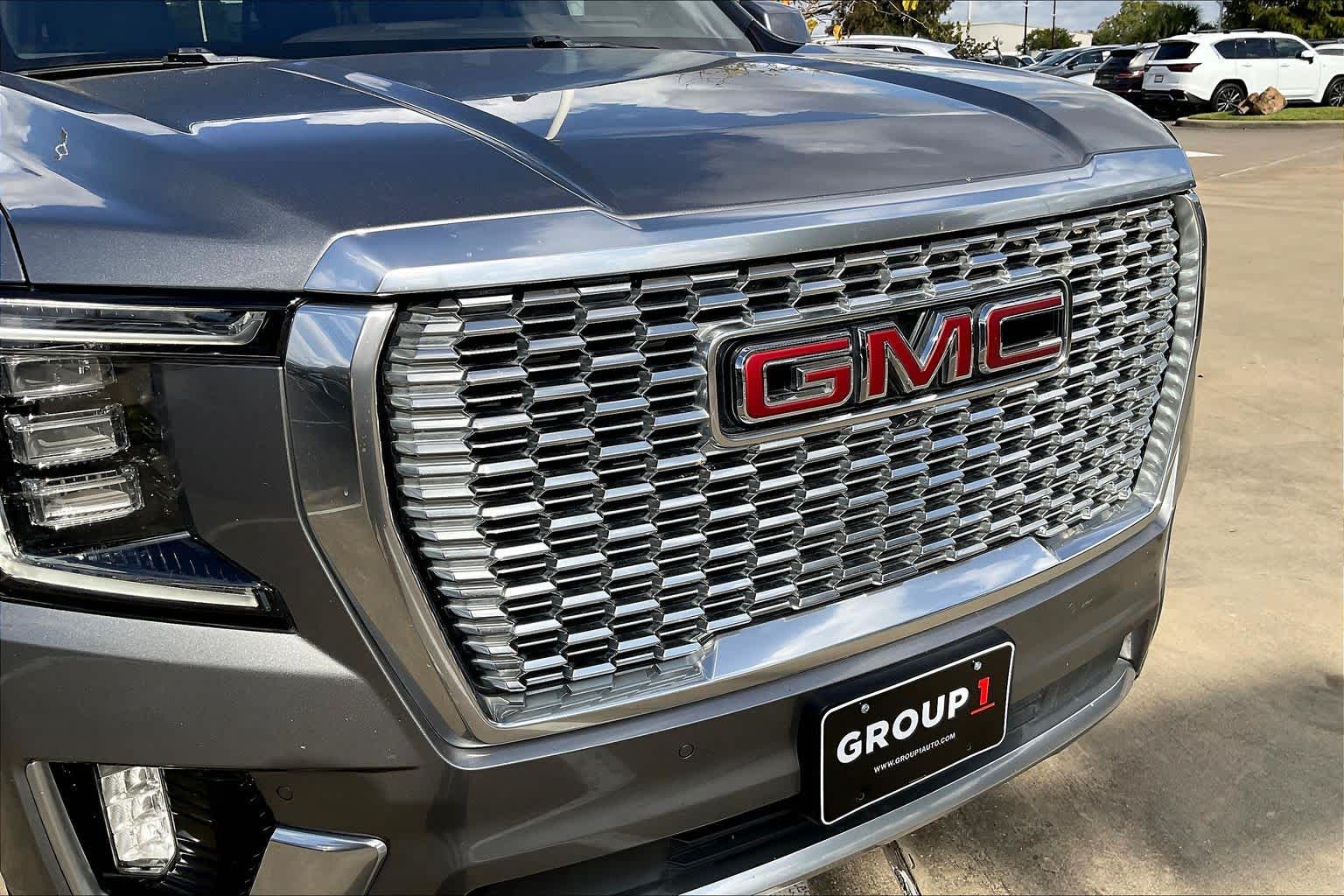 2021 GMC Yukon XL Denali Satin Steel Metallic at AutoNation USA Katy