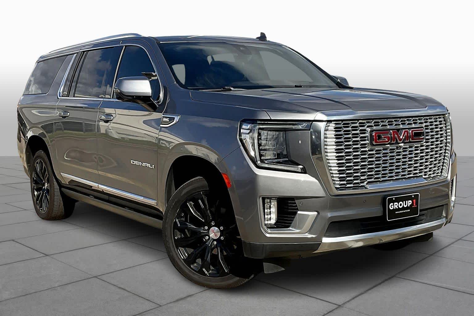 2021 GMC Yukon XL Denali Satin Steel Metallic at AutoNation USA Katy