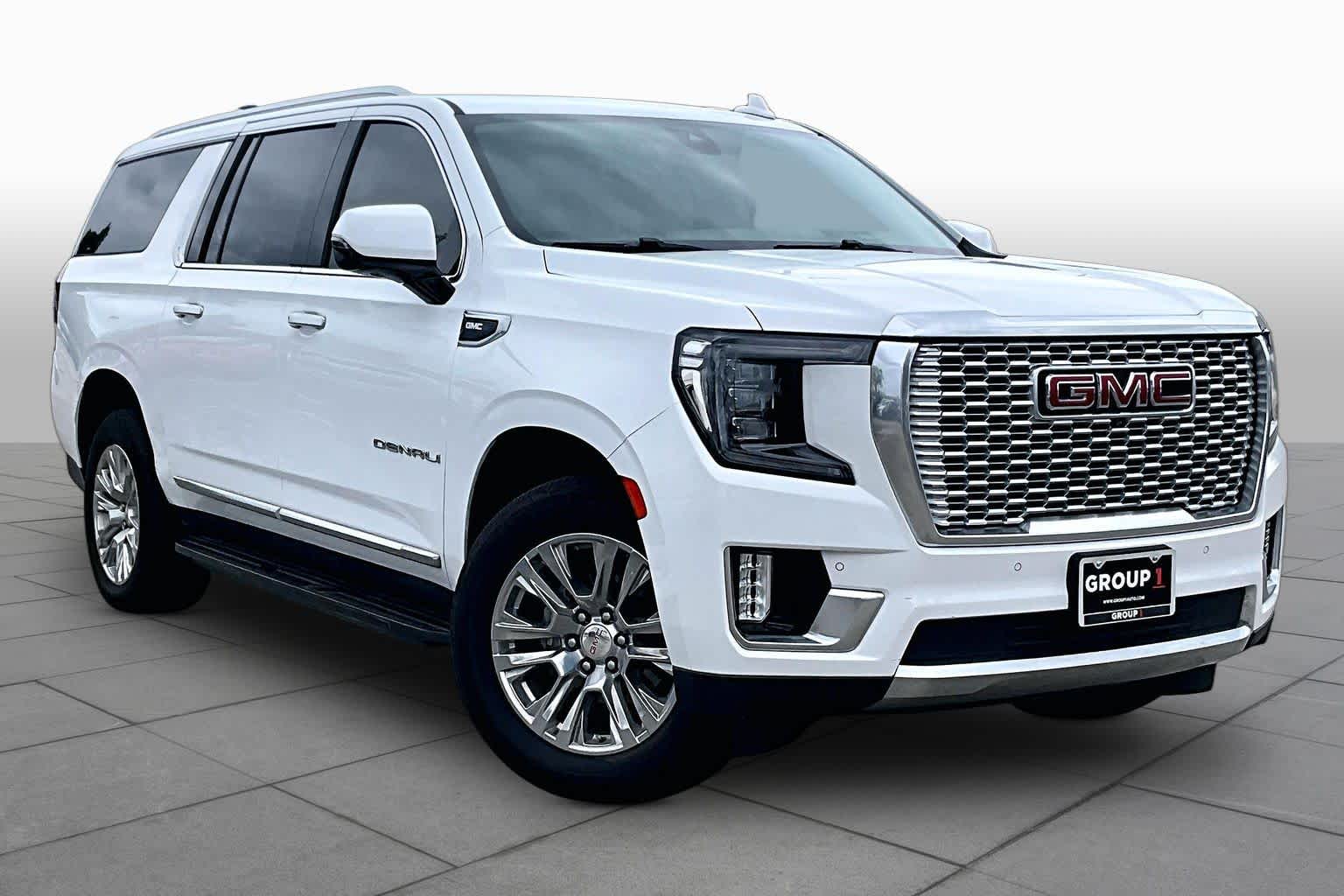 2022 GMC Yukon Denali Denali Summit White at Lexus Southwest Houston