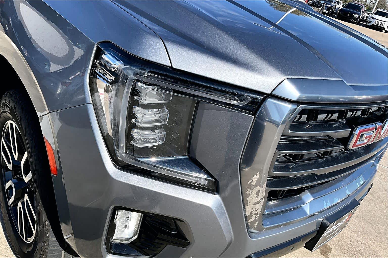 2021 GMC Yukon AT4 Satin Steel Metallic at Texan GMC Buick