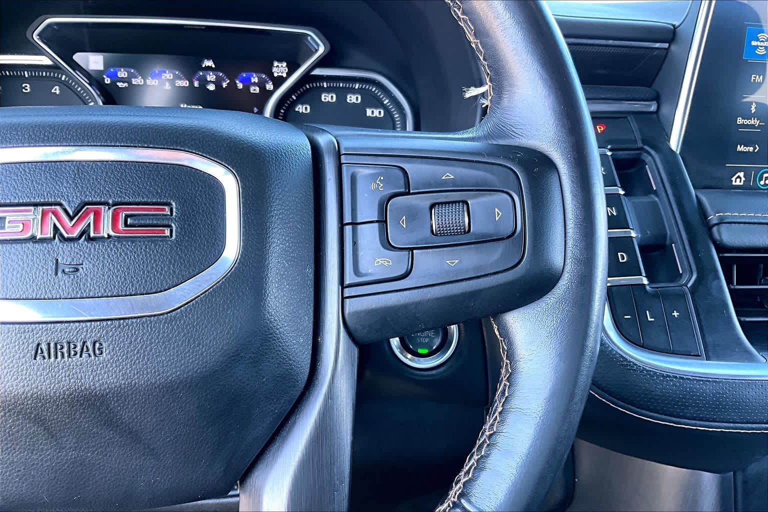 2021 GMC Yukon AT4 Satin Steel Metallic at Texan GMC Buick