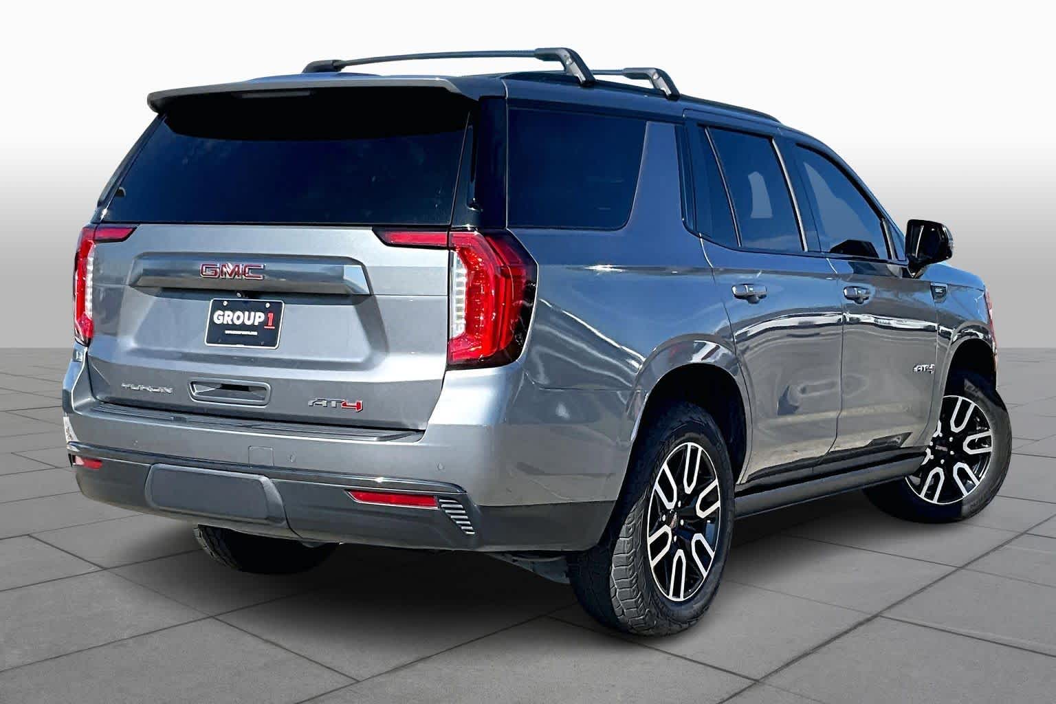 2021 GMC Yukon AT4 Satin Steel Metallic at Texan GMC Buick