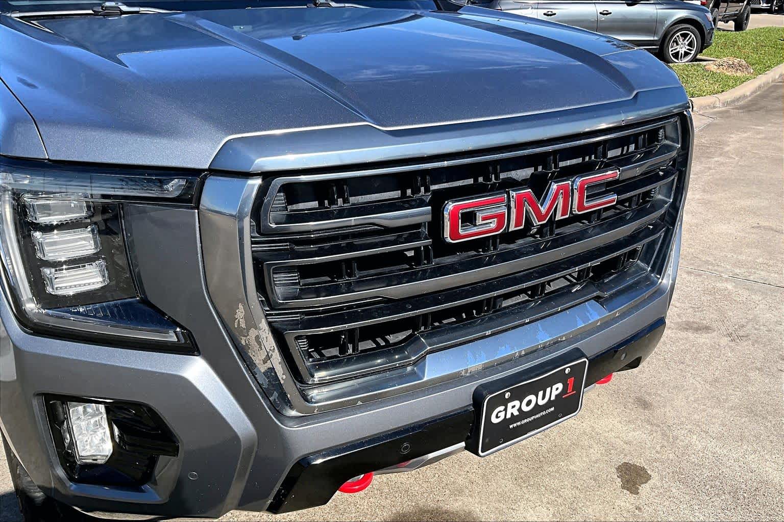 2021 GMC Yukon AT4 Satin Steel Metallic at Texan GMC Buick