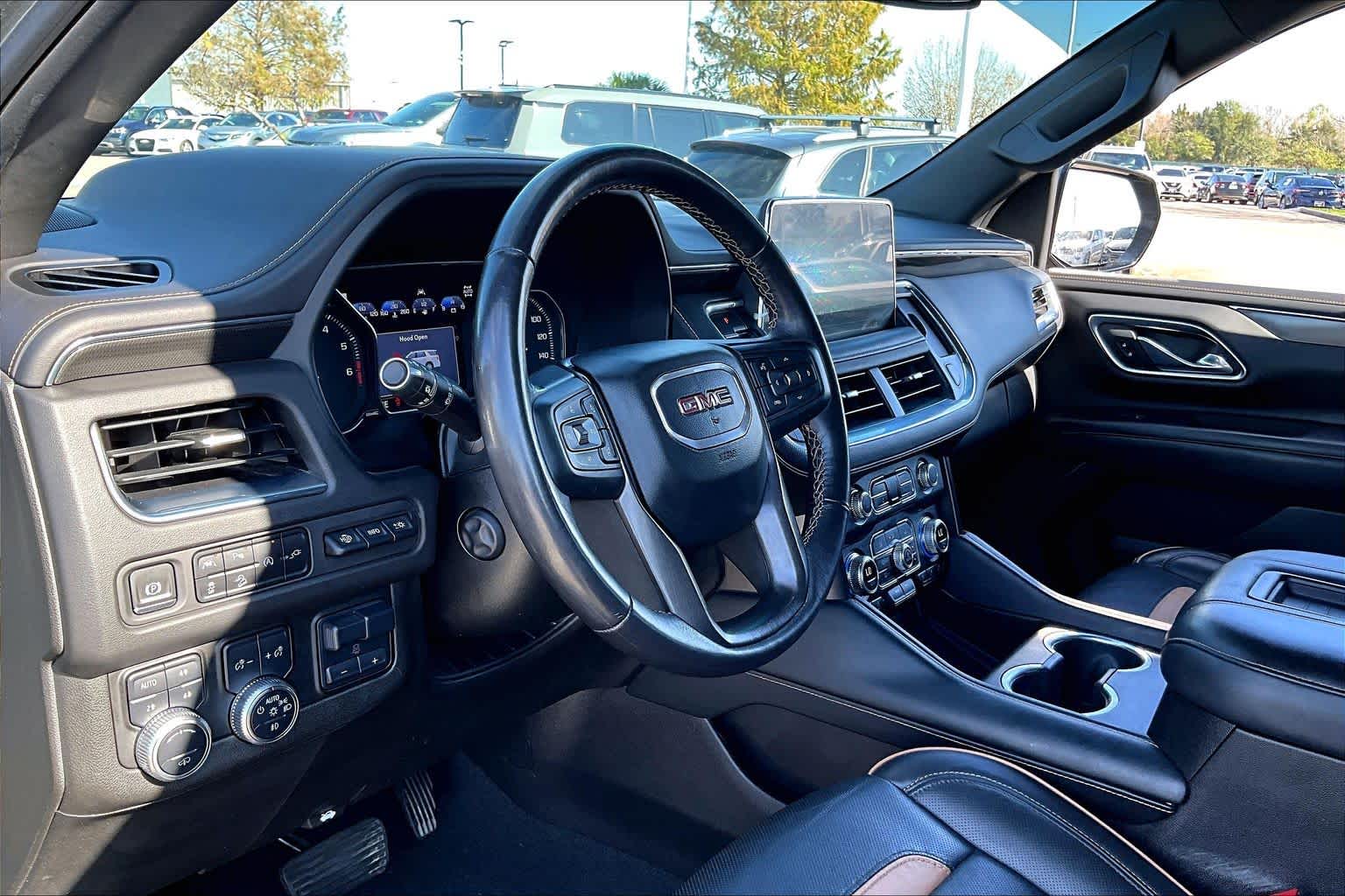 2021 GMC Yukon AT4 Satin Steel Metallic at Texan GMC Buick