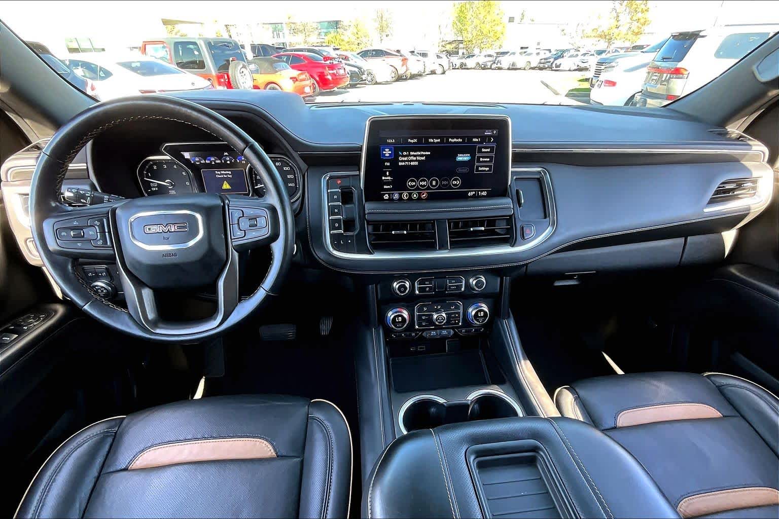 2021 GMC Yukon AT4 Satin Steel Metallic at Texan GMC Buick