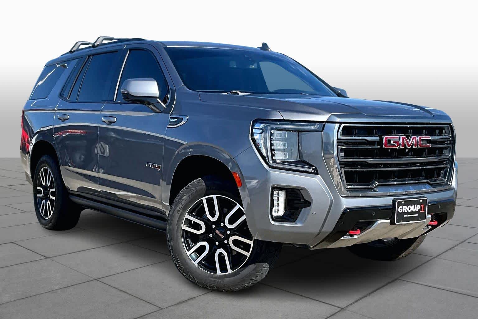 2021 GMC Yukon AT4 Satin Steel Metallic at Texan GMC Buick