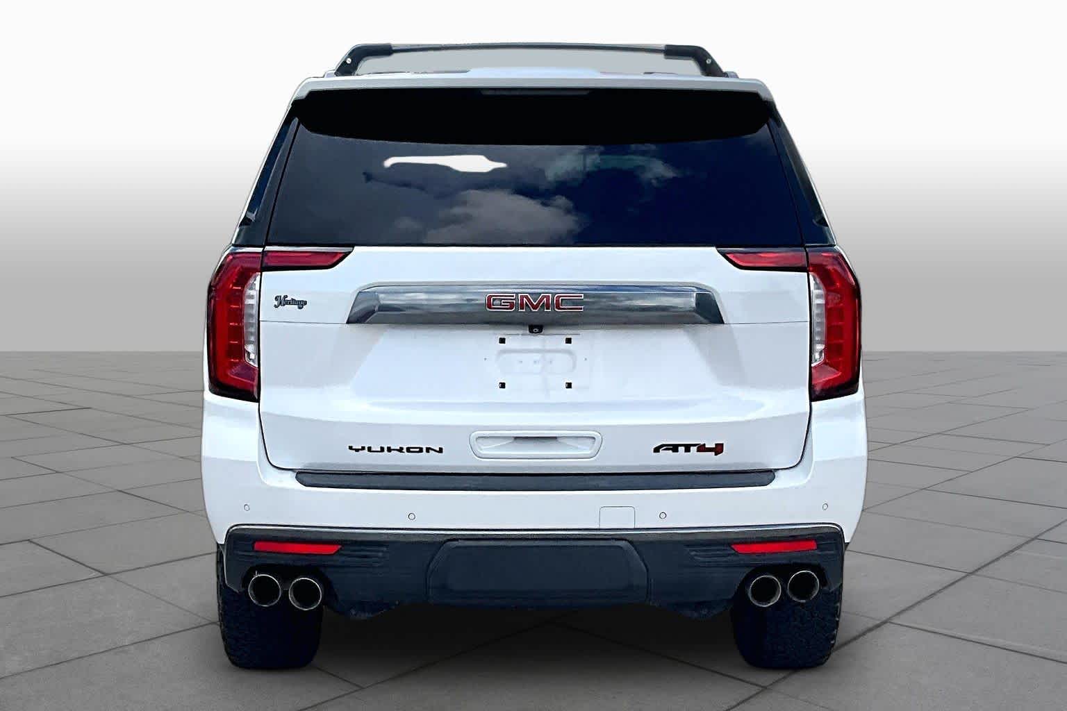 2022 GMC Yukon AT4 White Frost Tricoat at Mac Haik Ford