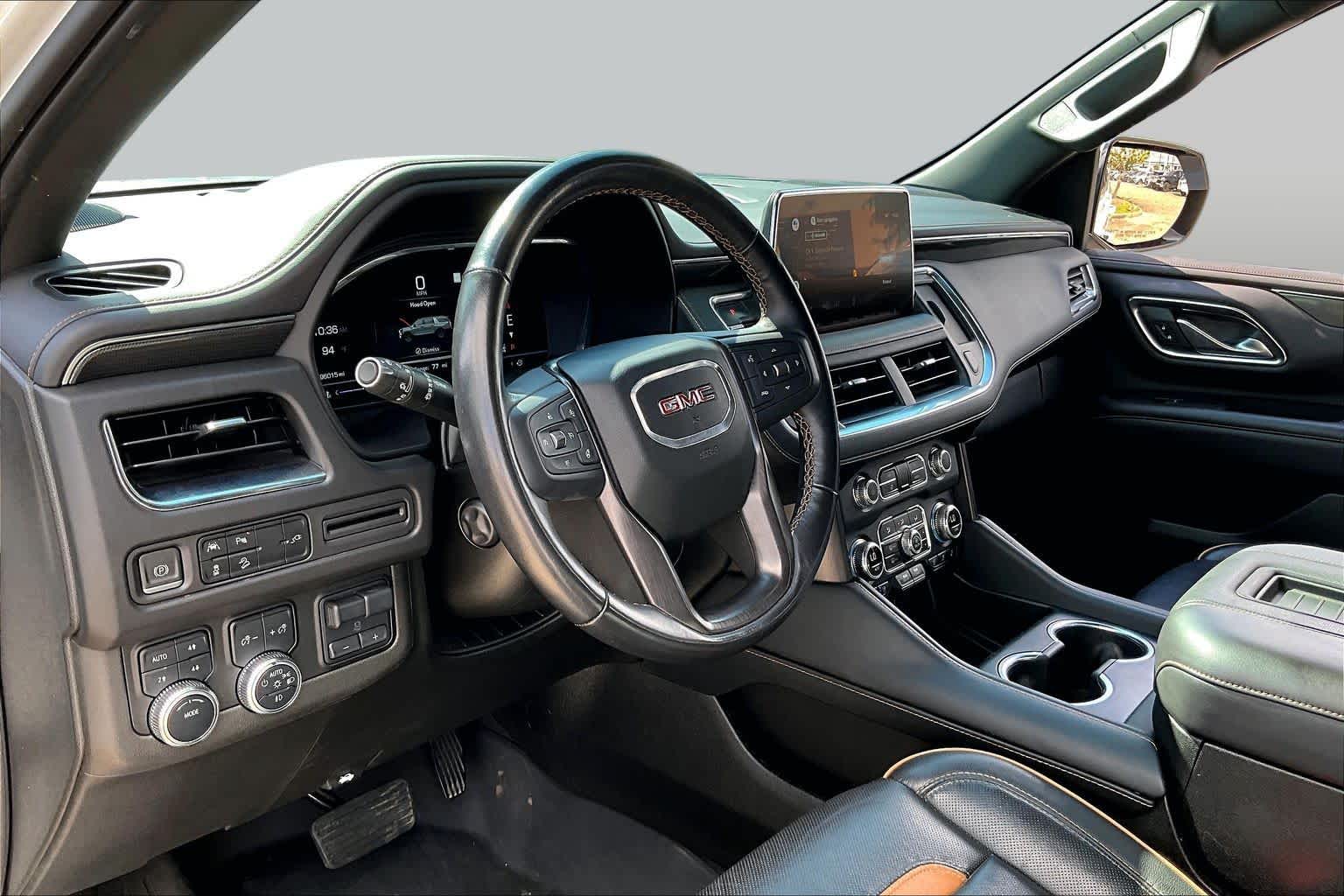 2022 GMC Yukon AT4 White Frost Tricoat at Mac Haik Ford