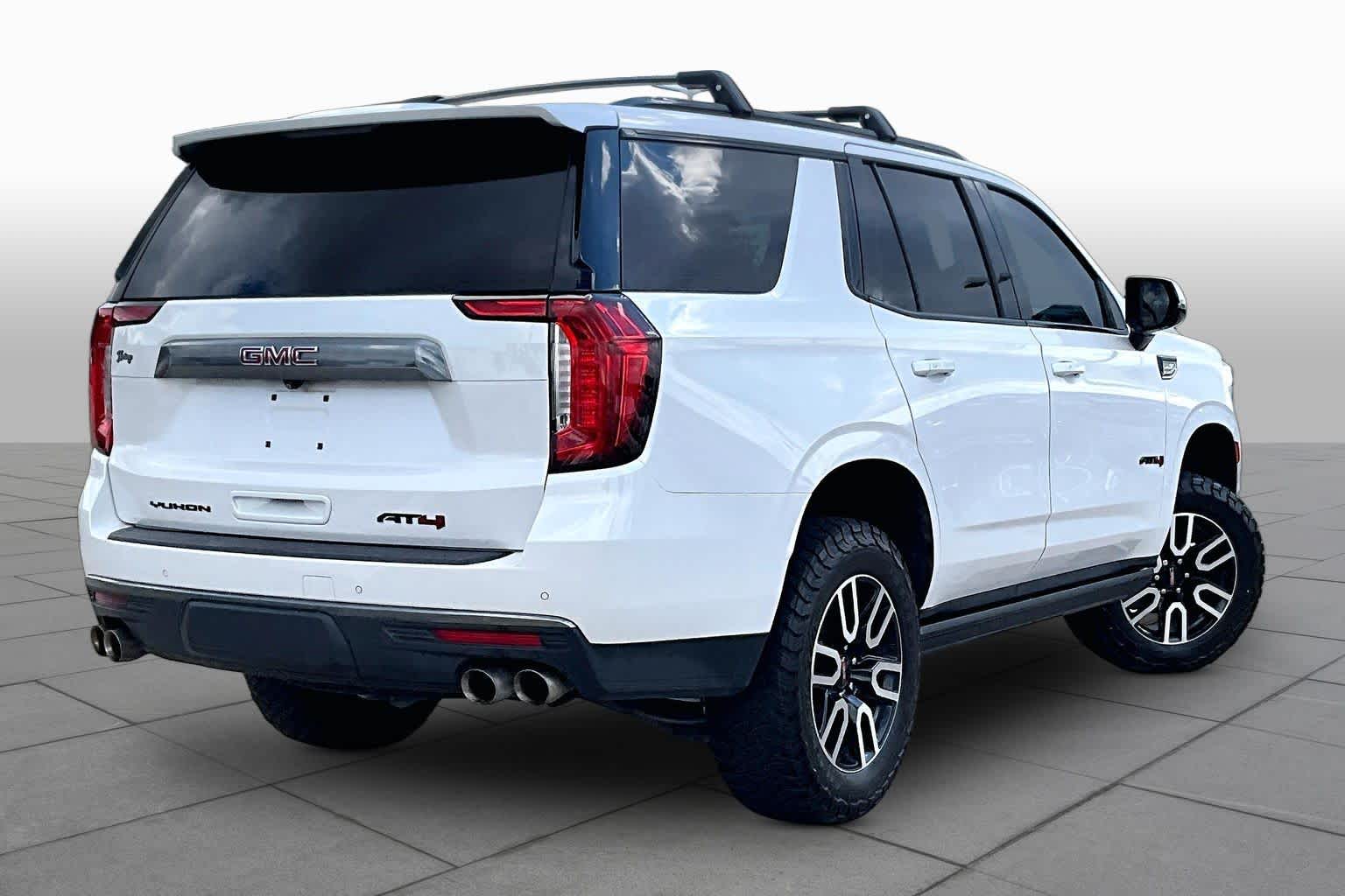 2022 GMC Yukon AT4 White Frost Tricoat at Mac Haik Ford