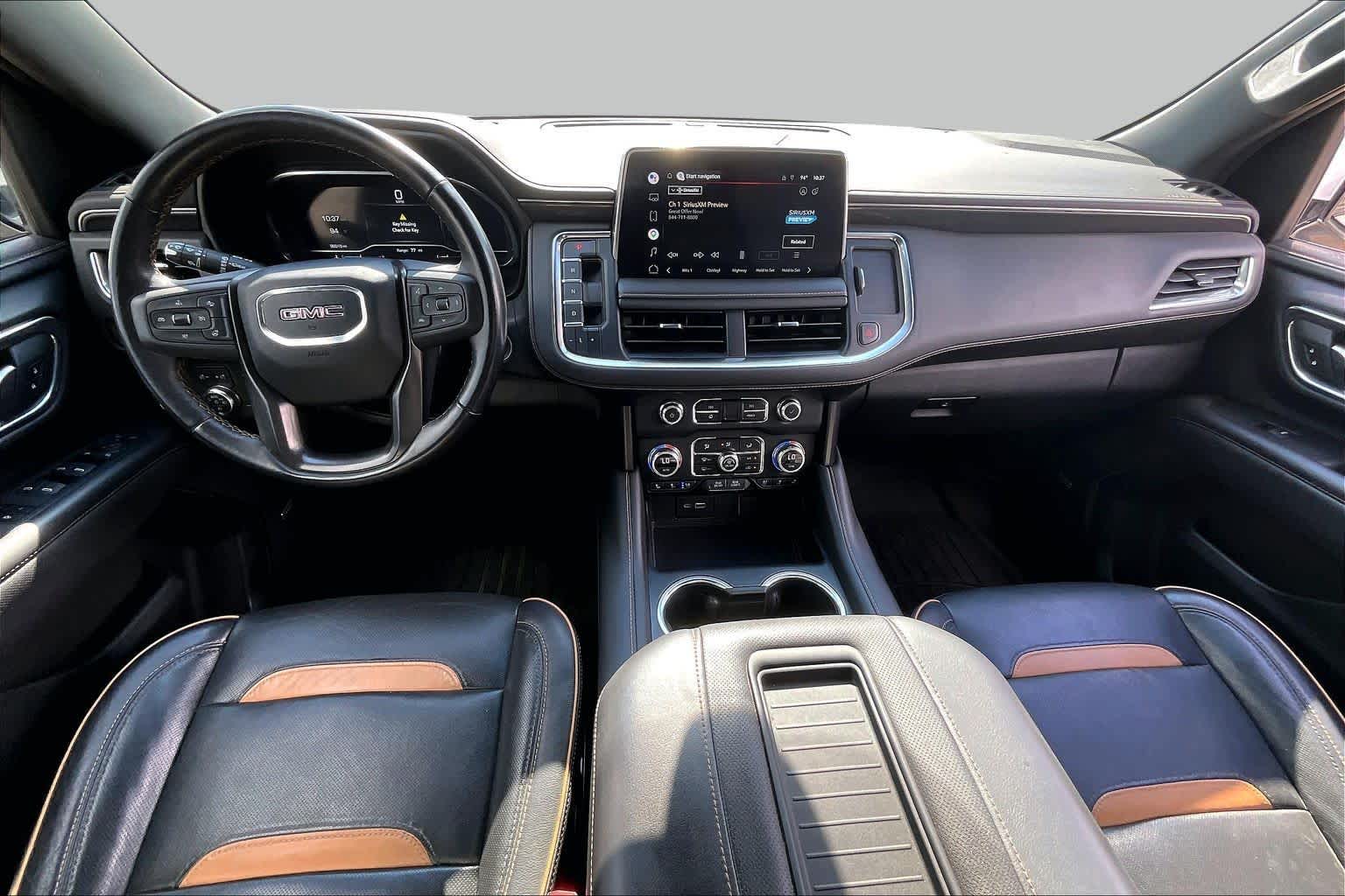 2022 GMC Yukon AT4 White Frost Tricoat at Mac Haik Ford