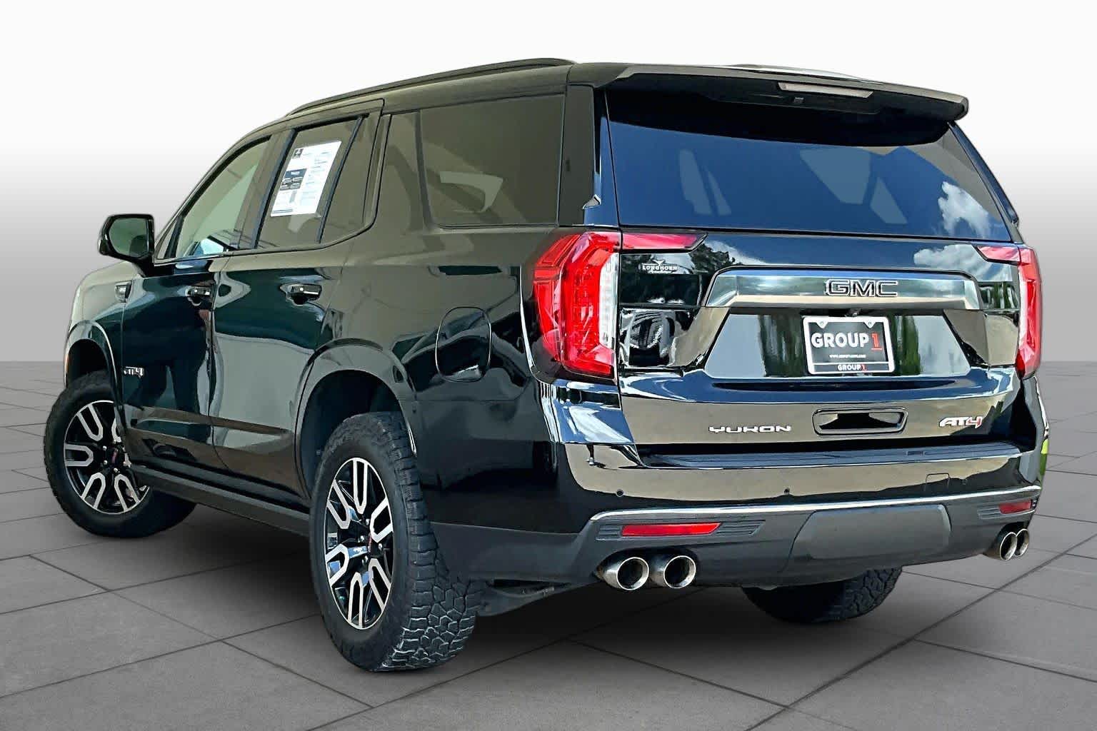 2023 GMC Yukon AT4 Onyx Black at Mercedes-Benz of Houston North
