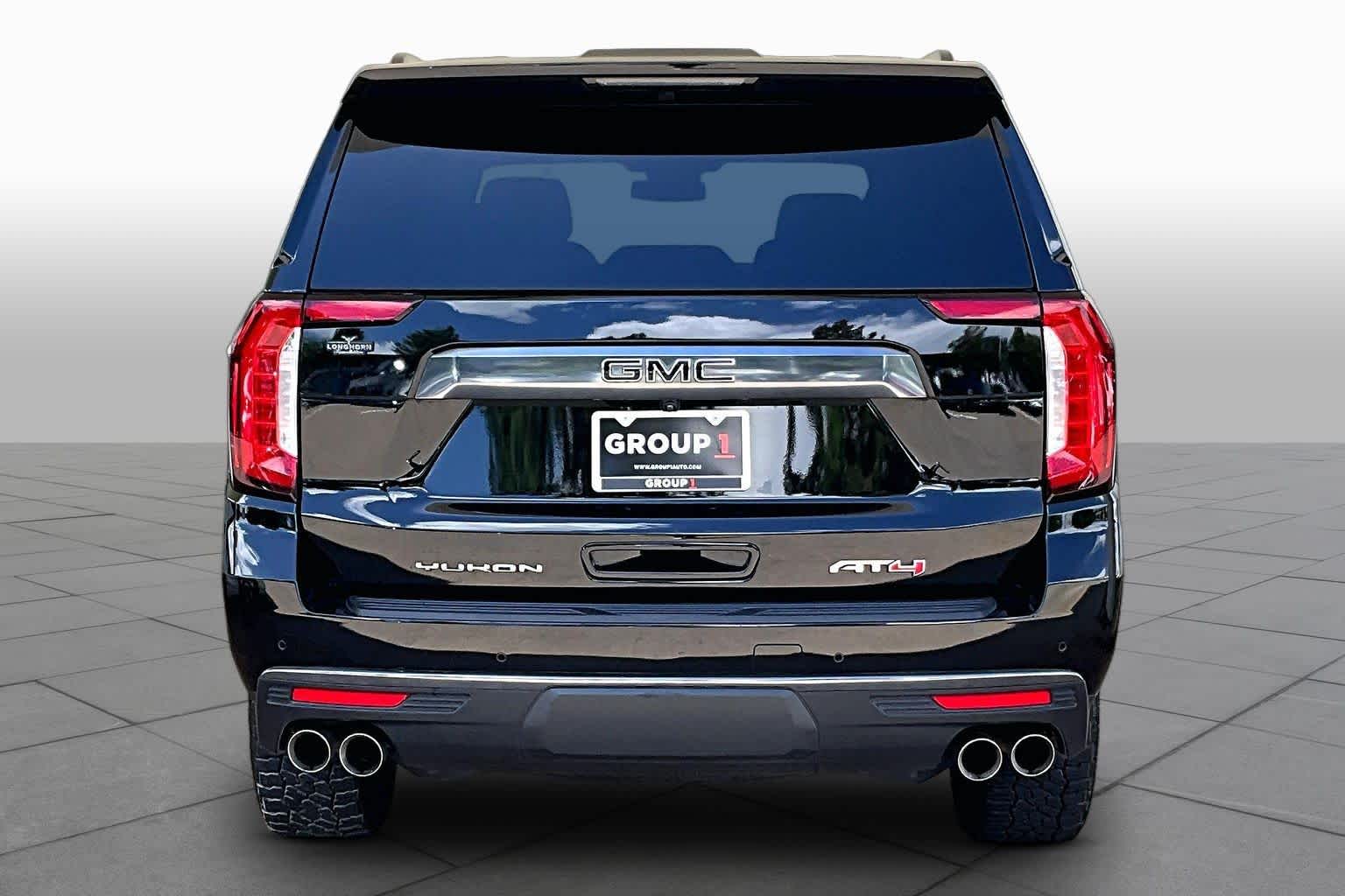 2023 GMC Yukon AT4 Onyx Black at Mercedes-Benz of Houston North