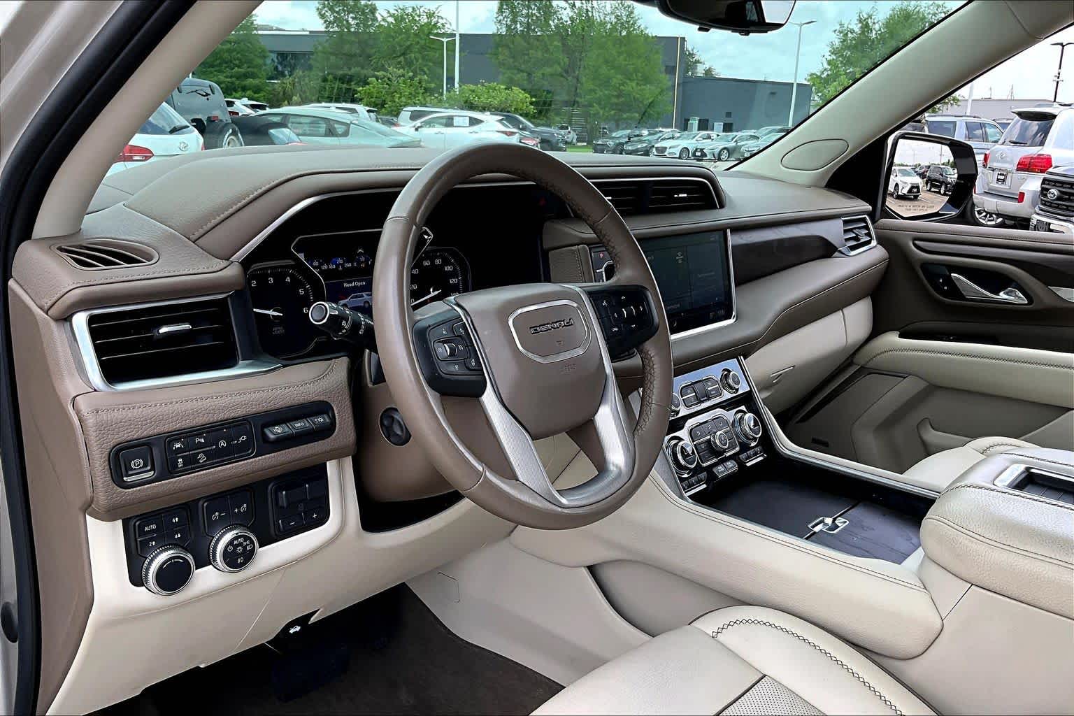 2021 GMC Yukon Denali Denali Pearl Beige Metallic at Group 1 GMC Buick South