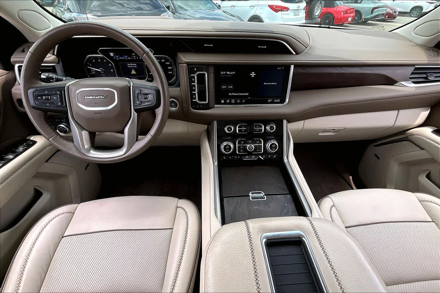 2021 GMC Yukon Denali Denali Pearl Beige Metallic at Group 1 GMC Buick South