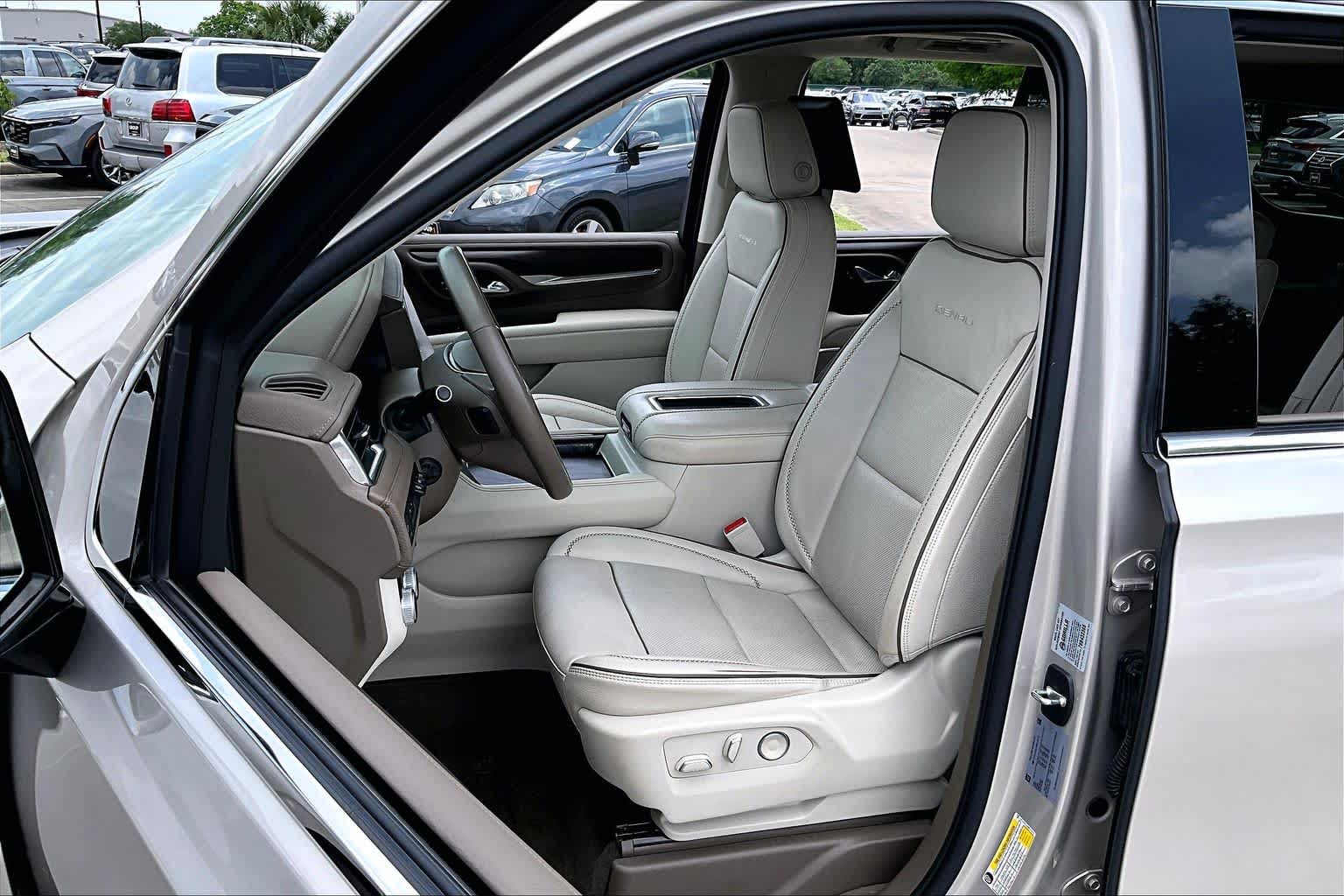 2021 GMC Yukon Denali Denali Pearl Beige Metallic at Group 1 GMC Buick South