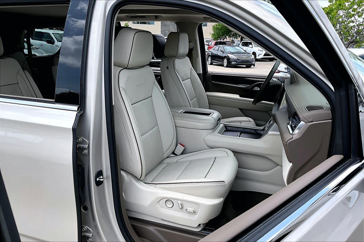 2021 GMC Yukon Denali Denali Pearl Beige Metallic at Group 1 GMC Buick South