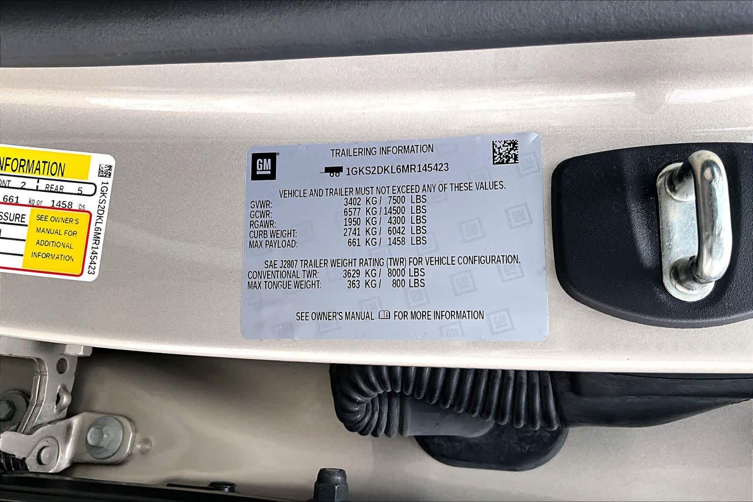 2021 GMC Yukon Denali Denali Pearl Beige Metallic at Group 1 GMC Buick South