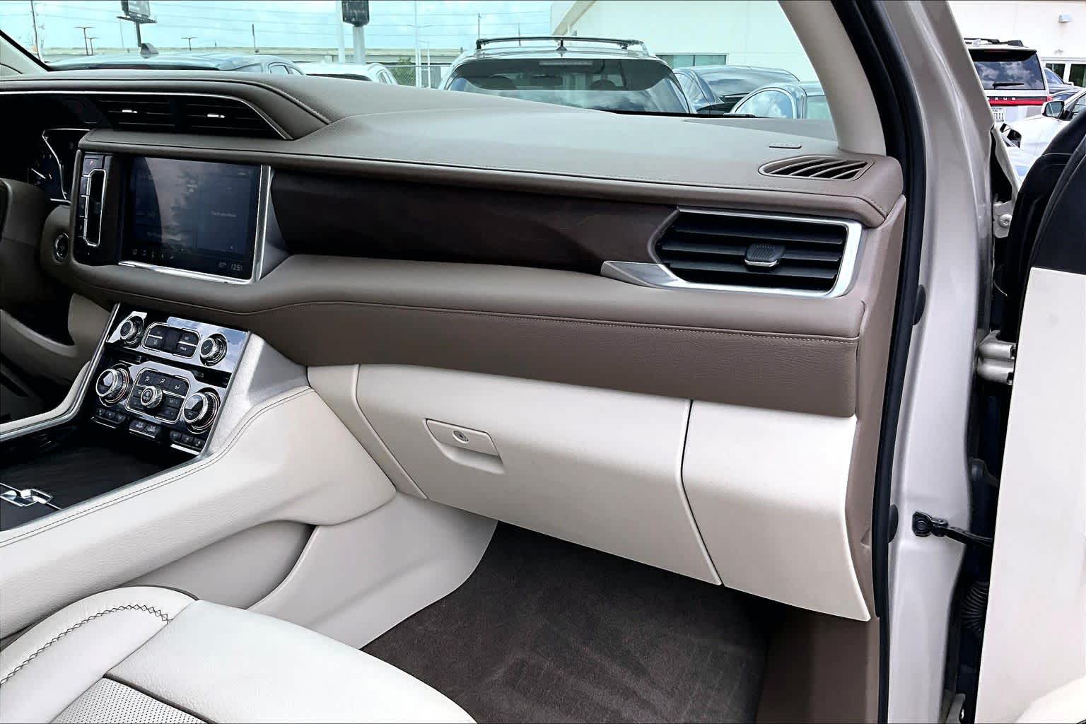2021 GMC Yukon Denali Denali Pearl Beige Metallic at Group 1 GMC Buick South
