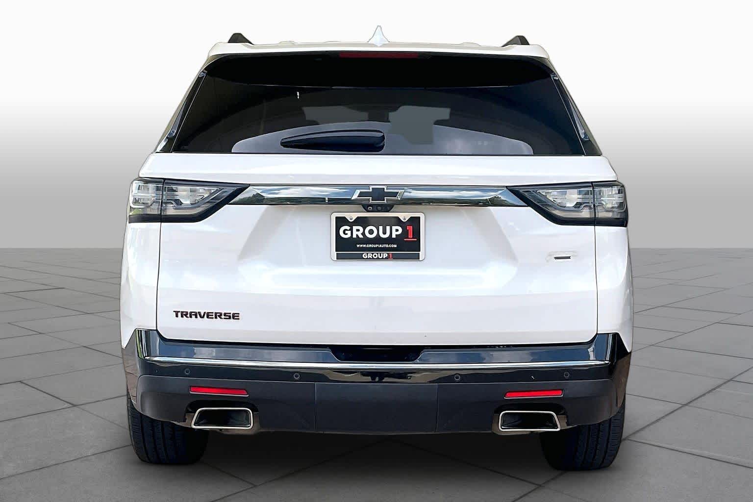 2020 Chevrolet Traverse Premier Iridescent Pearl Tricoat at Auto Boutique Texas