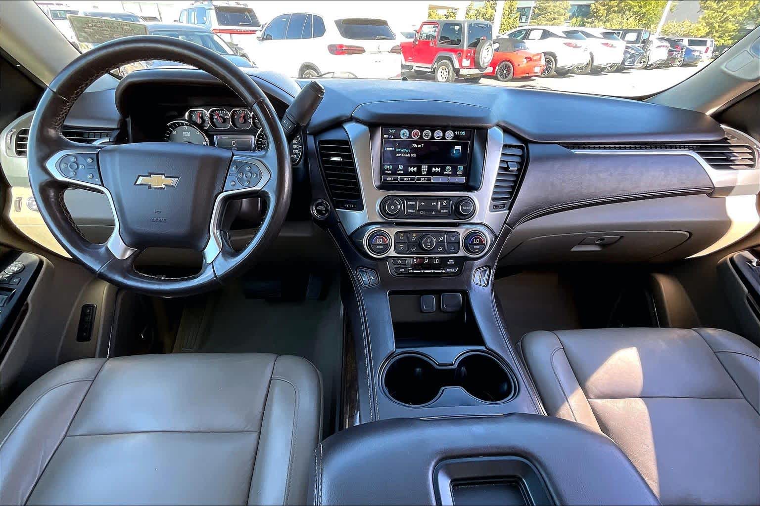 2019 Chevrolet Tahoe LT Iridescent Pearl Tricoat at AutoNation Ford Gulf Fwy