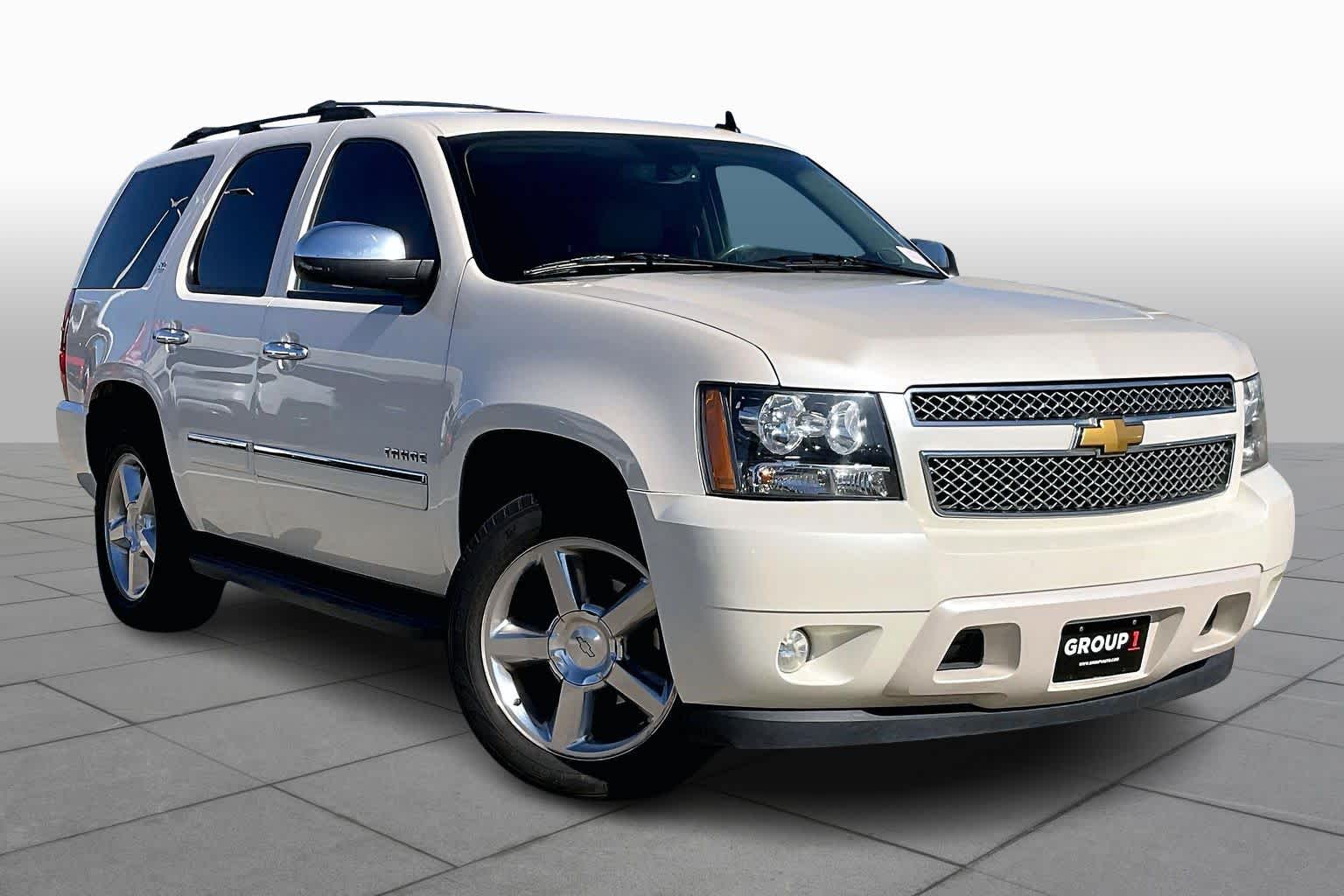2013 Chevrolet Tahoe LTZ White Diamond Tricoat at Honda of Clear Lake