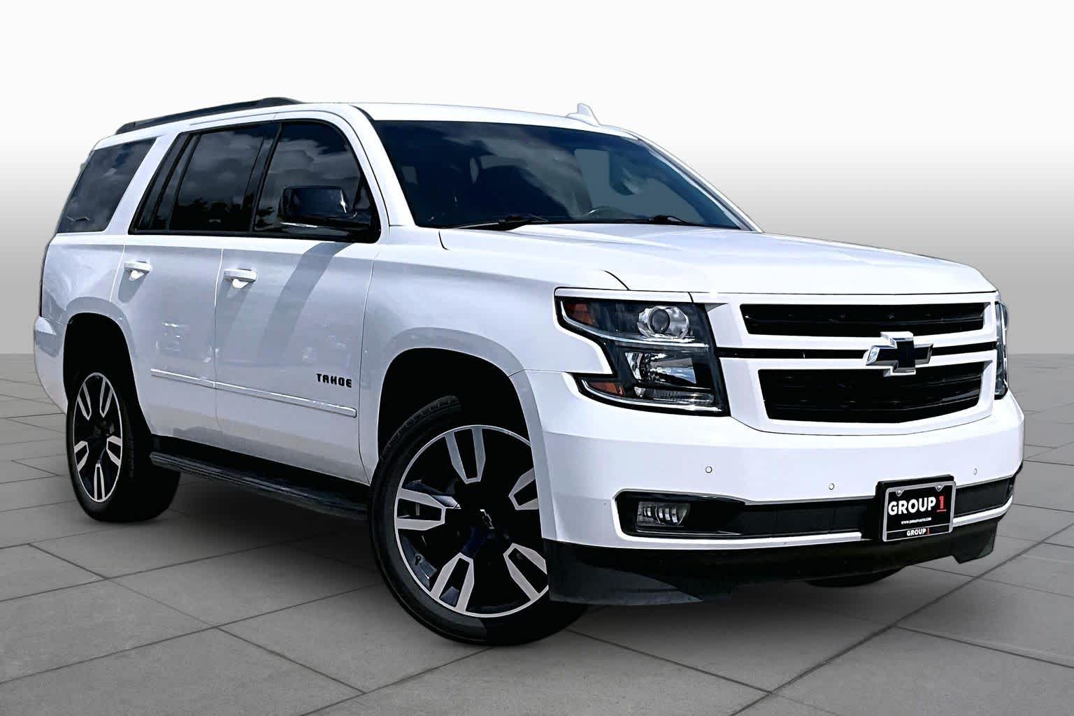 2019 Chevrolet Tahoe Premier Summit White at Group 1 Toyota Southwest